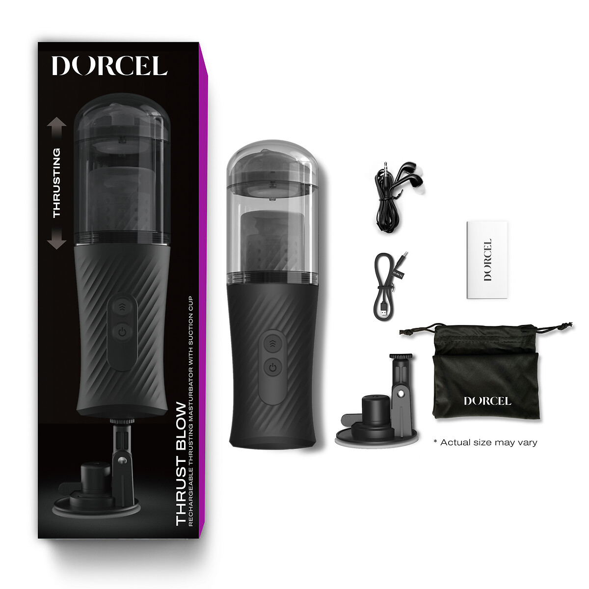 Pompe Penis Thrust Blow Dorcel Noir La Redoute