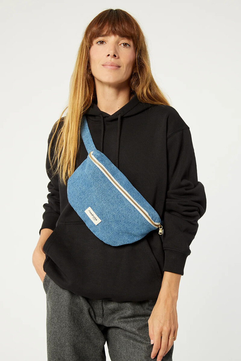 Sac banane zippé CUSTINE - THE WAIST BAG, RIVEDROITE