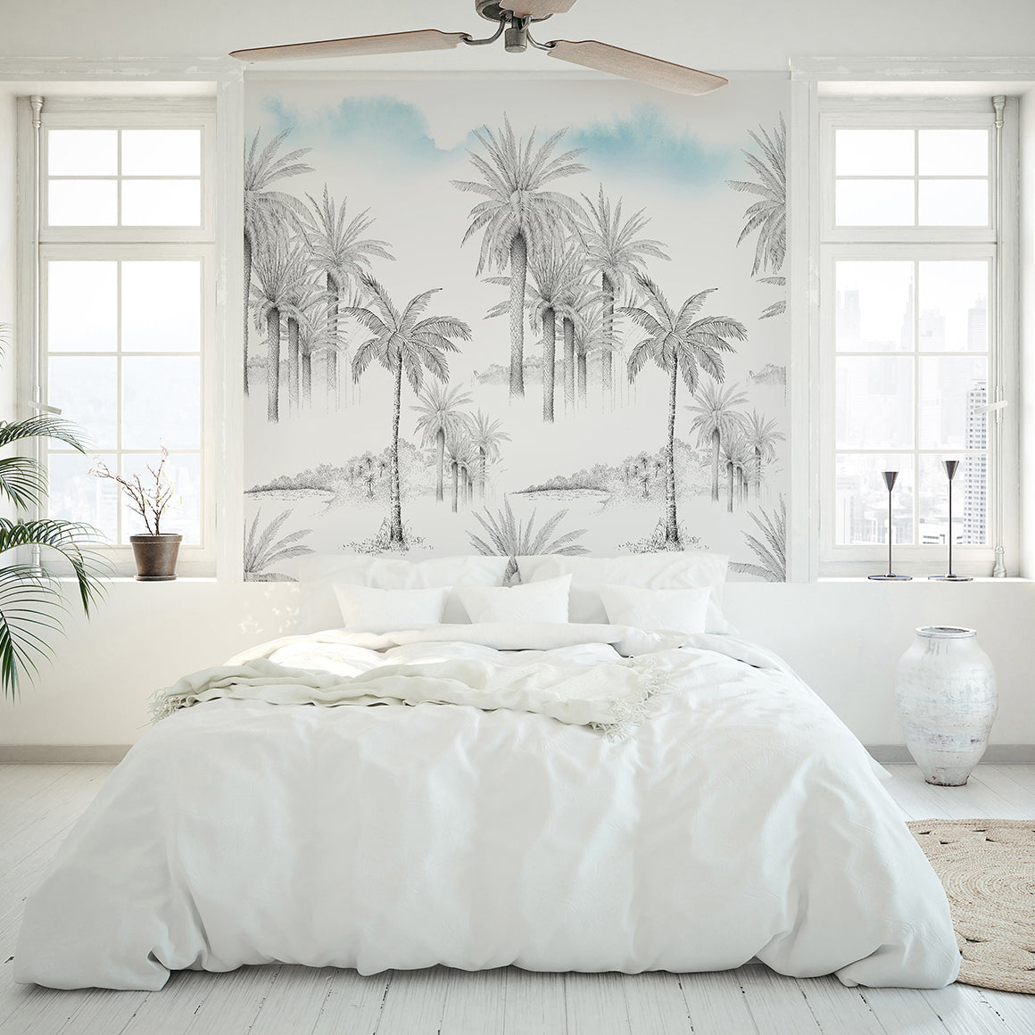 Papier peint panoramique Tinghir - Collection Signature, intissé mat 192 x 270 cm, LE PAPIERS DE NINON