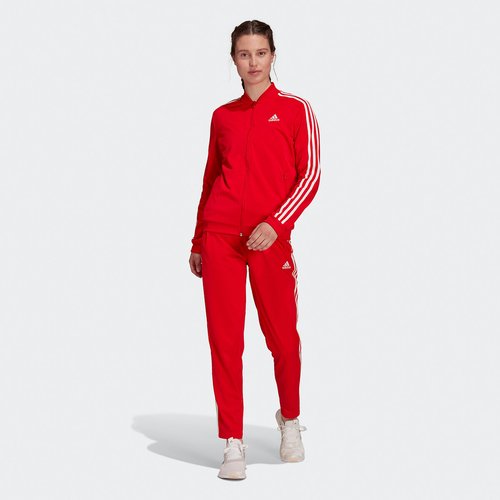 torneo altavoz Dormitorio Chándal essentials 3-stripes rojo Adidas Sportswear | La Redoute
