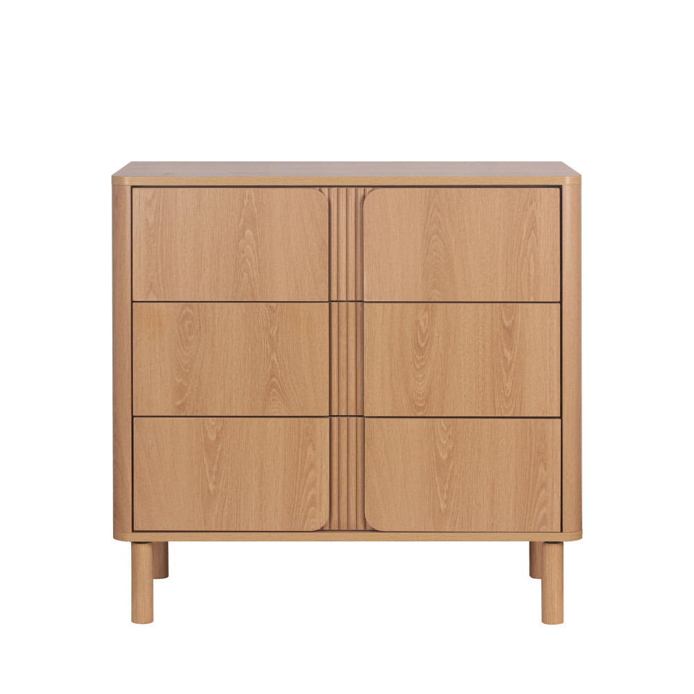 Commode 3 tiroirs en bois L80cm- NOA, DRAWER