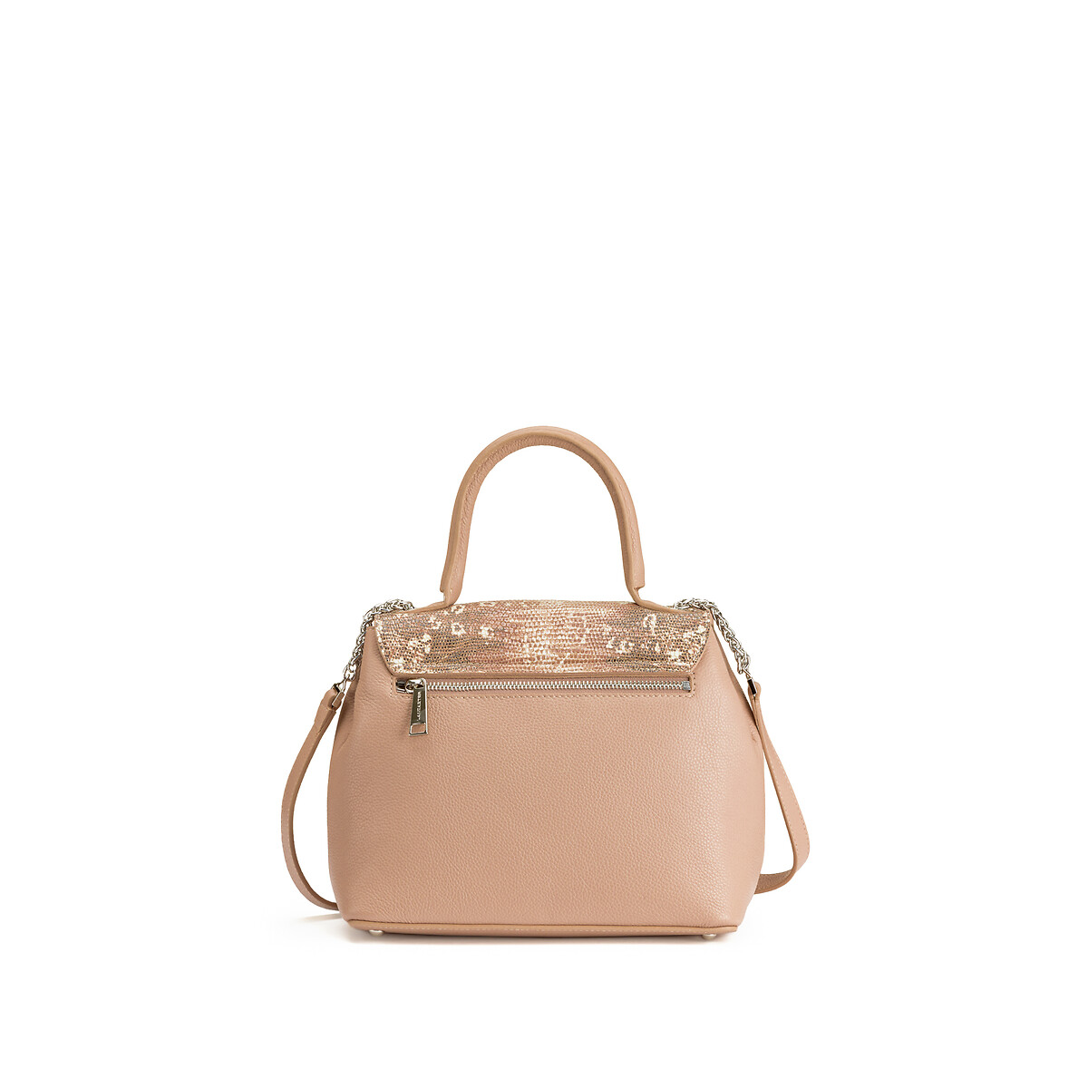 Bolso de mano de piel foulonné pia Lancaster | La Redoute