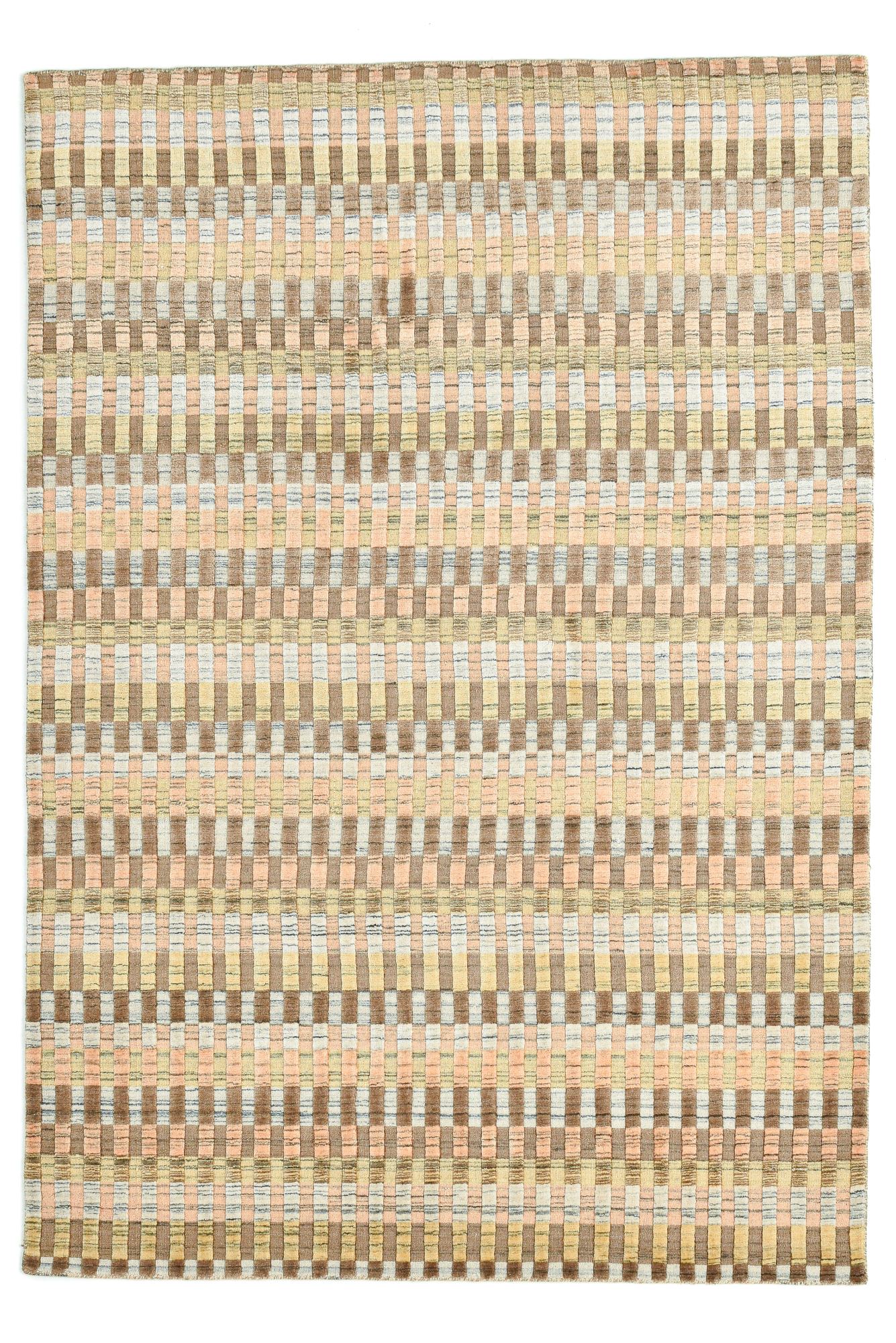 Tapis en laine vierge et viscose, THEKO