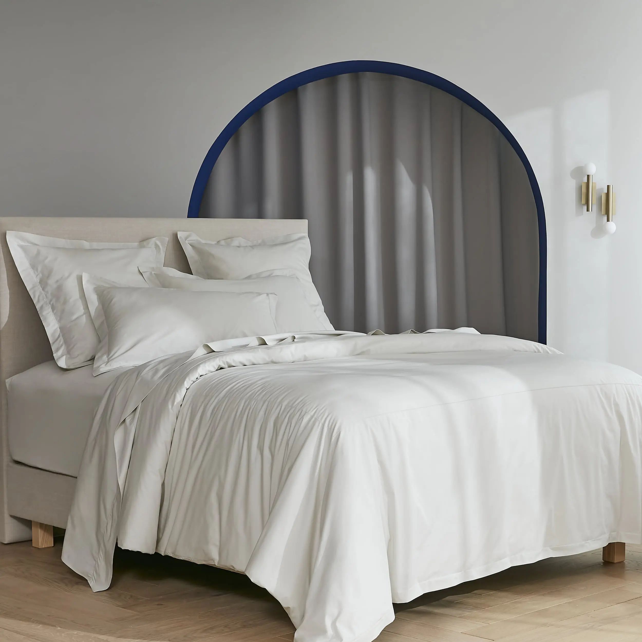 Housse de couette percale de coton PRESTIGE, MPC MAISON