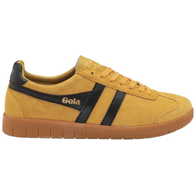 Sneakers jaune moutarde La Redoute