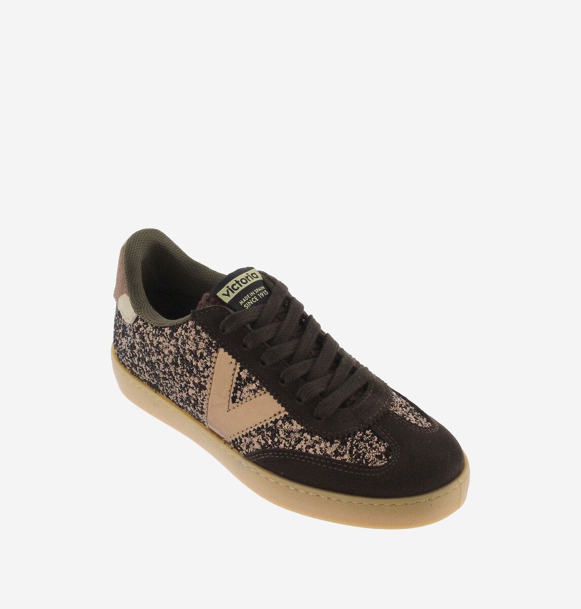 Victoria Zapatillas de piel BERLIN GLITTER — photo 3