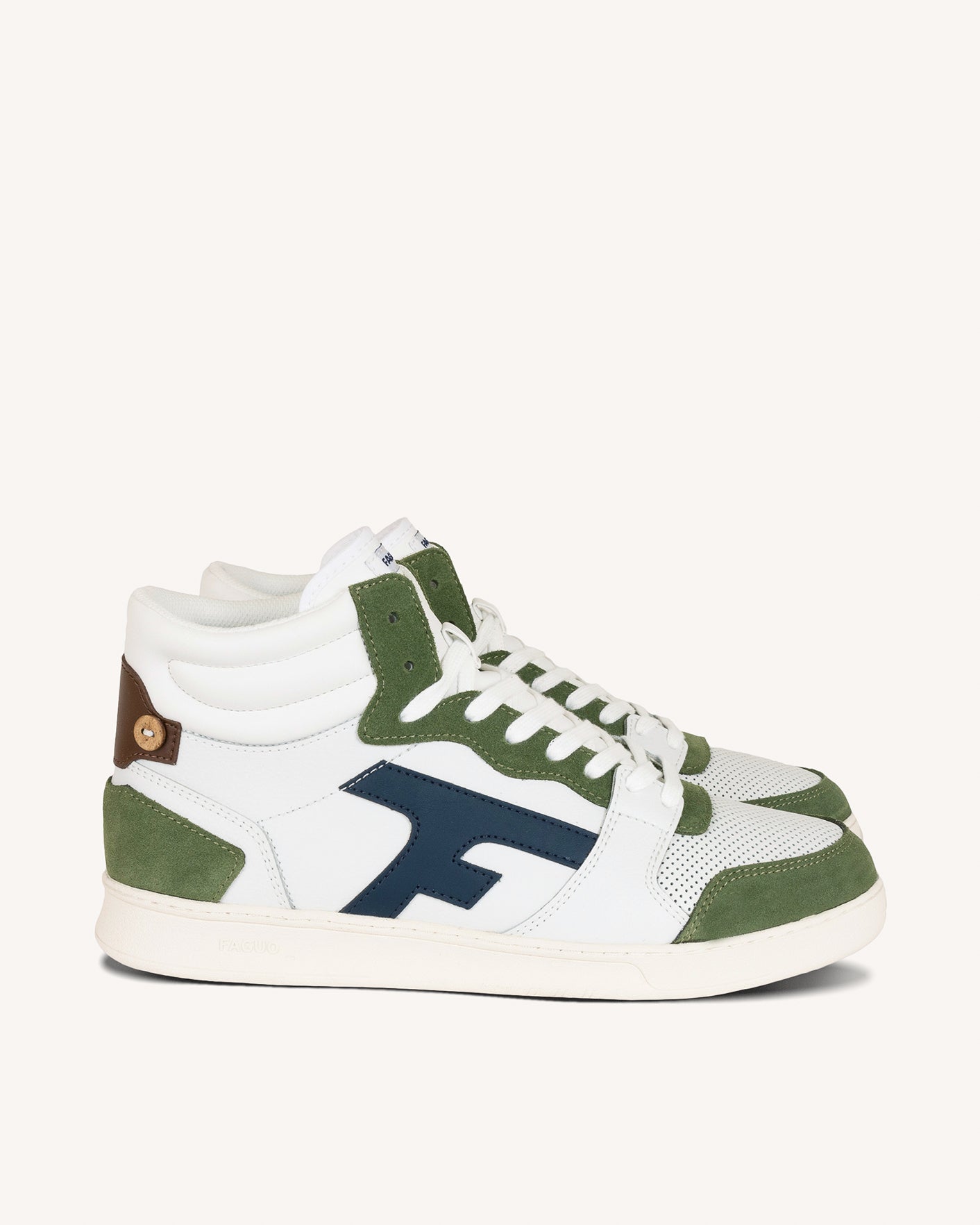 Baskets cuir HAZEL MID, FAGUO
