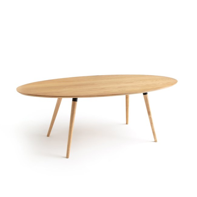 Blutante Elliptical Dining Table (Seats 6-8), oak, SO'HOME
