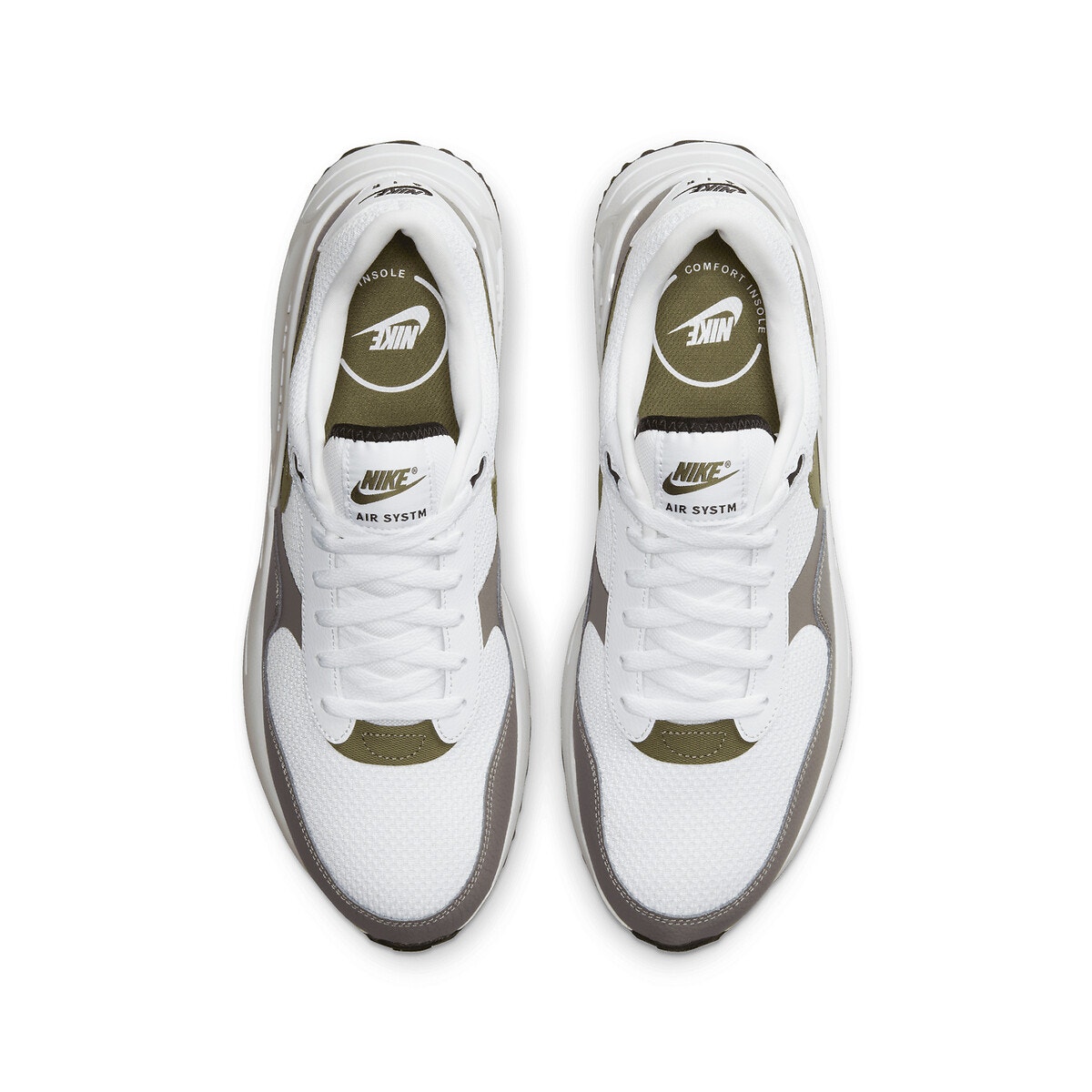 Baskets air max system blanc Nike La Redoute