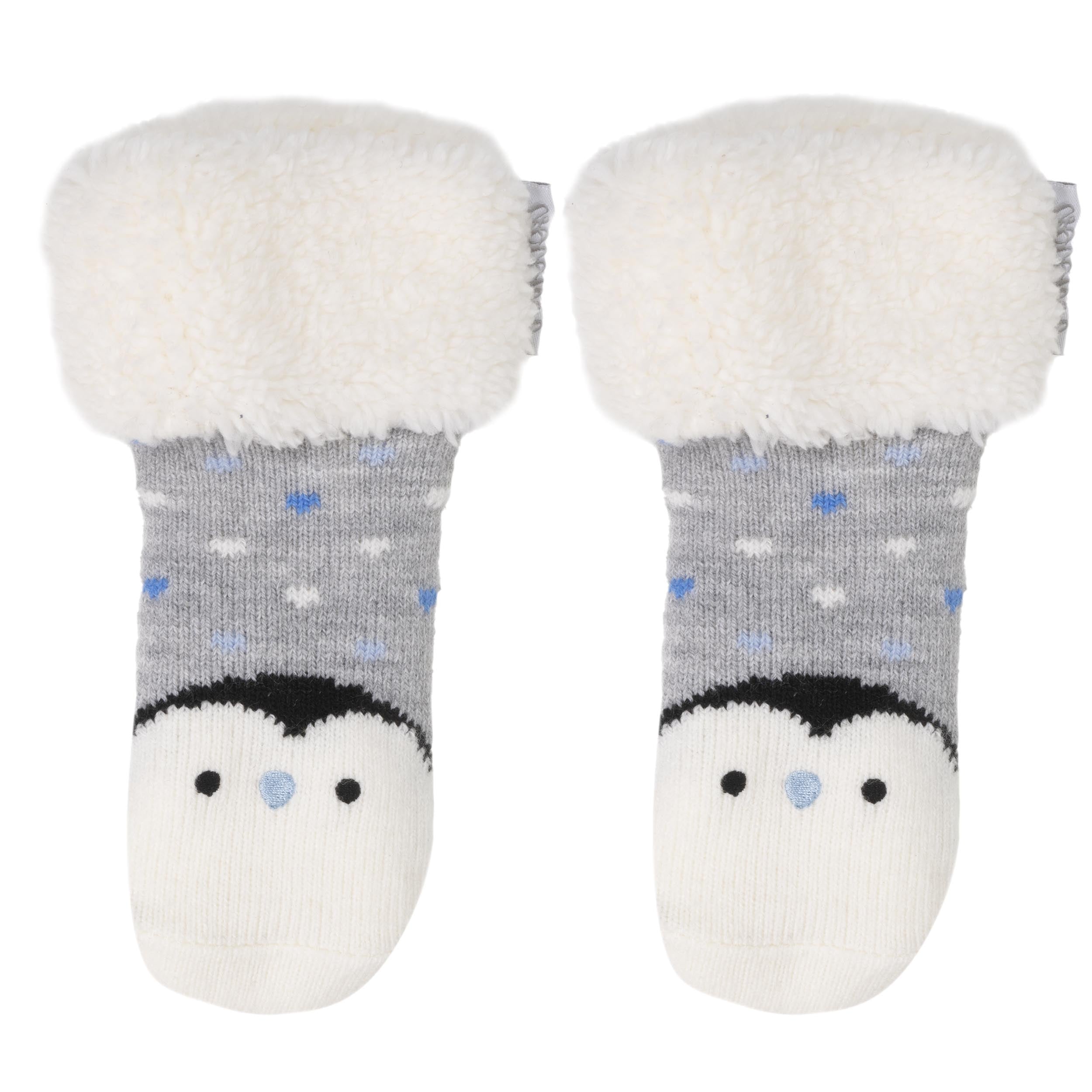Chaussettes anti-dérapantes pingouin - maille, ISOTONER