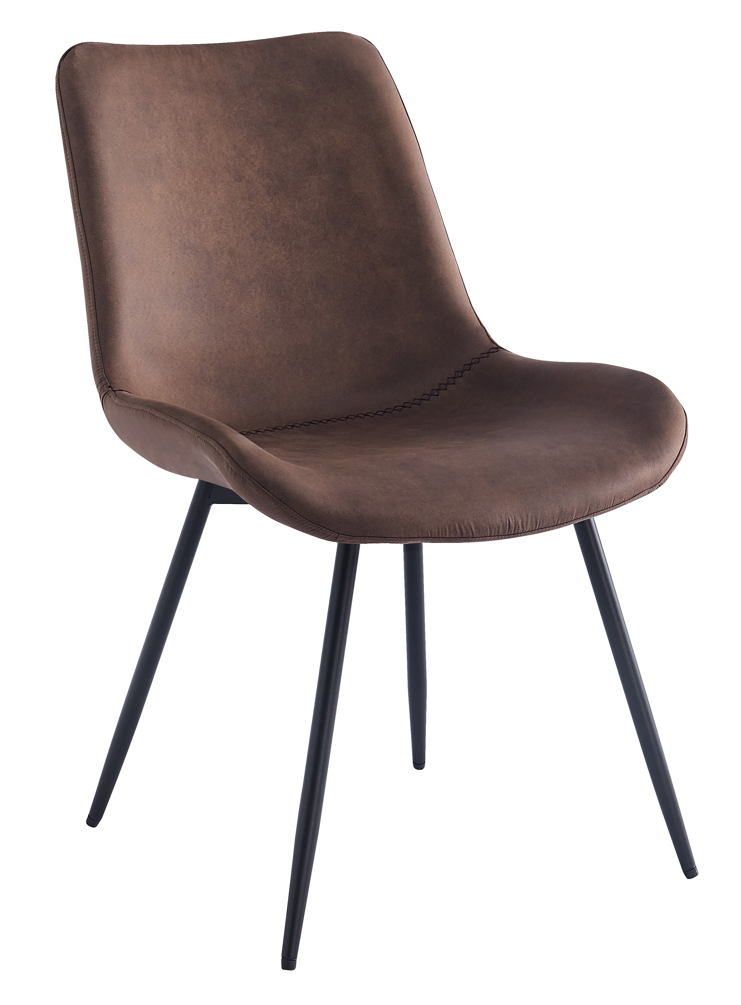 Lot de 2 chaises, métal et simili, KOGE, NORDLYS