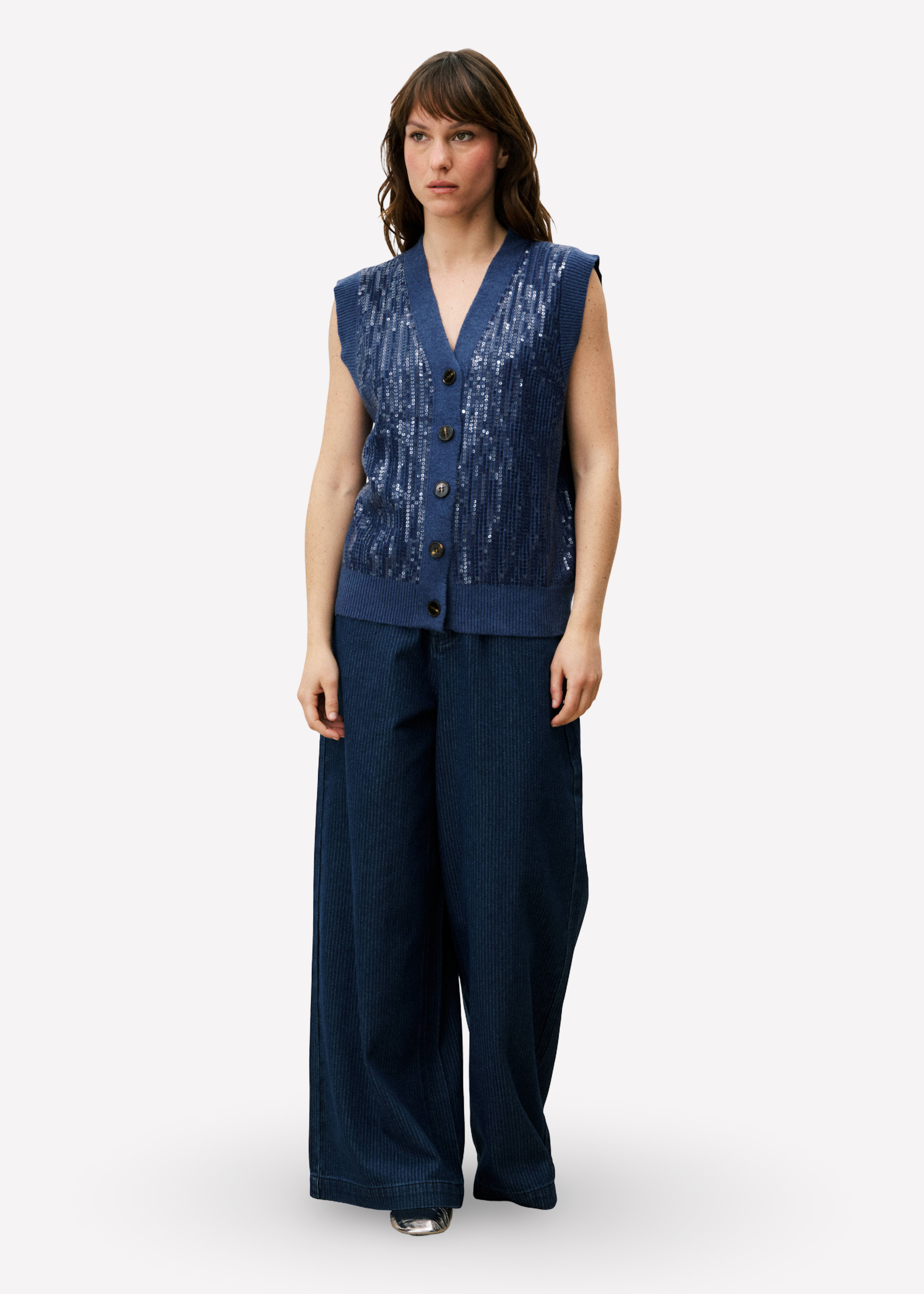 Cardigan  en mohair HOLLOWAY, FRNCH