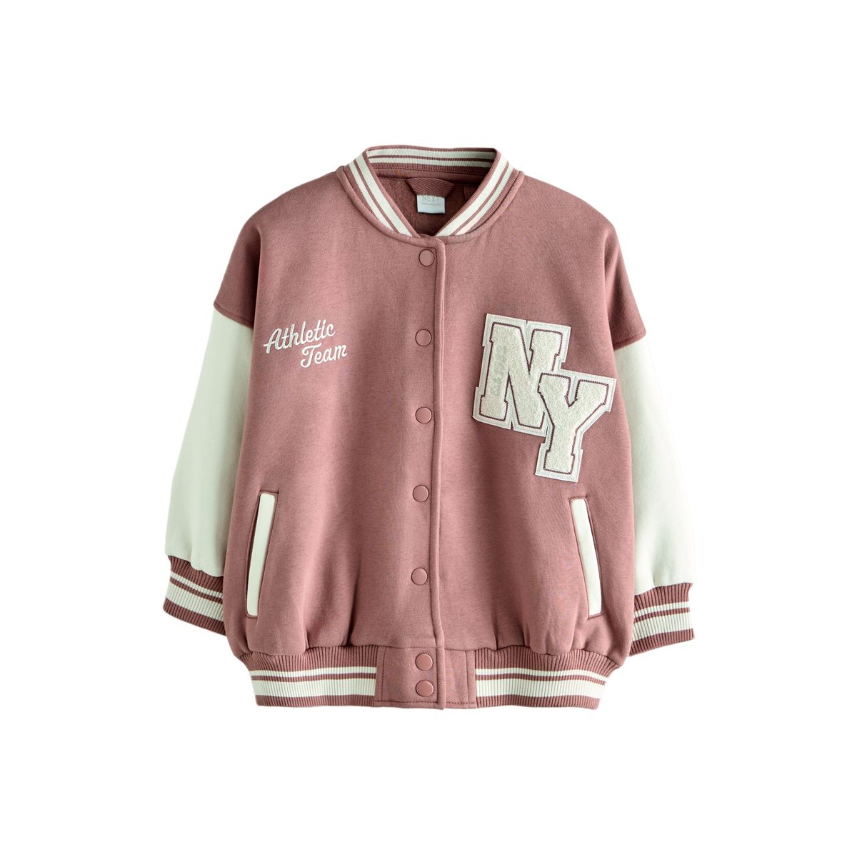 Veste universitaire brodée, NEXT