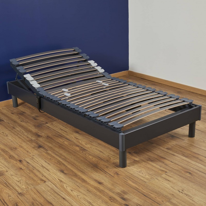 Sommier électrique Anthracite, LES MATELAS DE MORPHEE