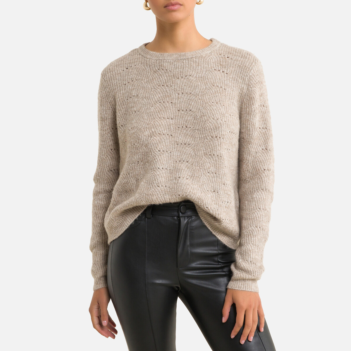 Fine knit jumper Only | La Redoute