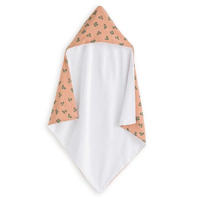 Noretta Clover 100% Cotton Muslin and Hooded Towel LA REDOUTE INTERIEURS