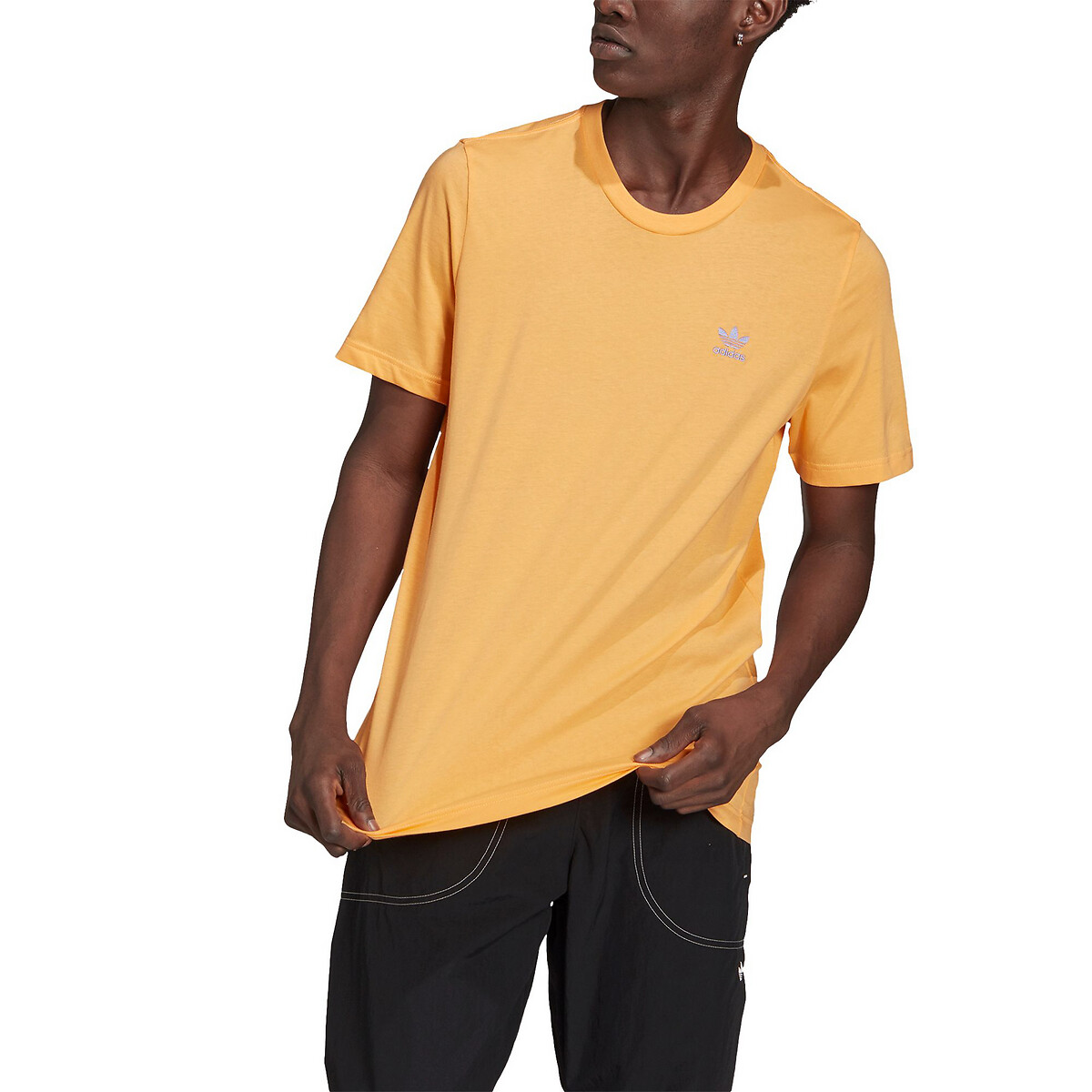 Emigrar raqueta Escarpa Camiseta de manga corta con pequeño logo trefoil naranja Adidas Originals |  La Redoute