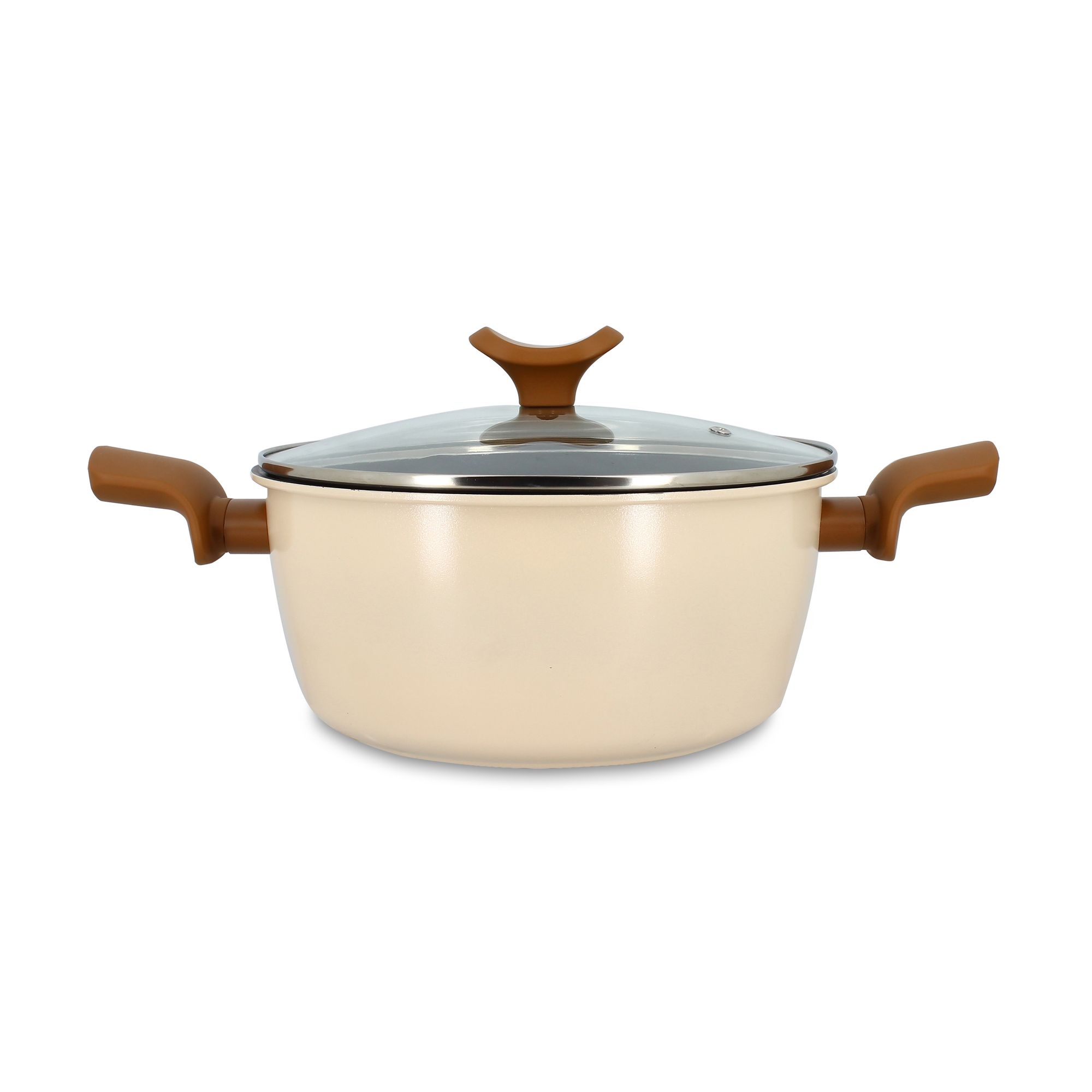 Faitout 24cm en acier carbone, PRATICOOK, MENASTYL