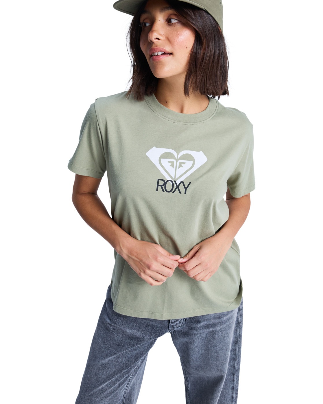 T-Shirt, manches courtes, col rond, ., ROXY