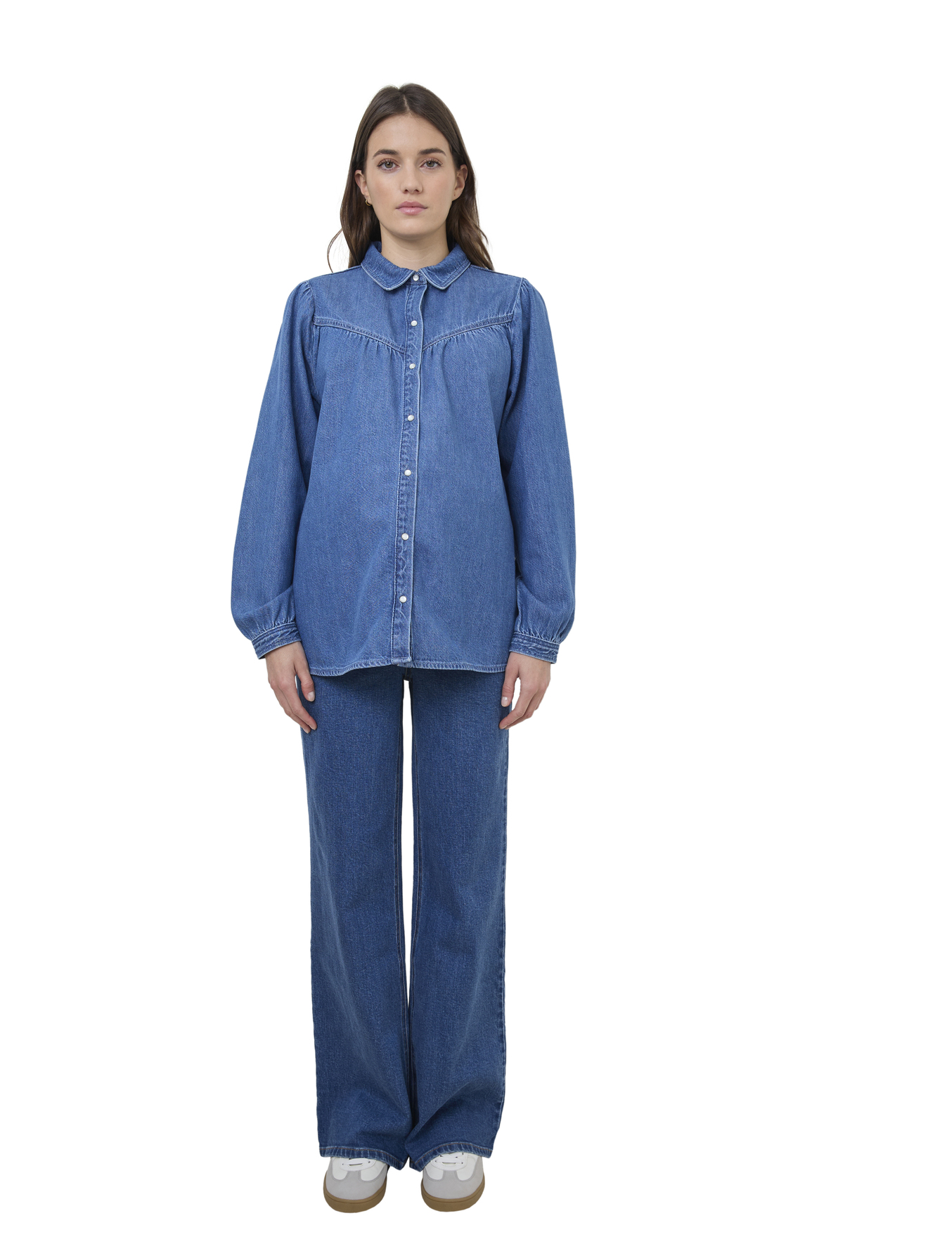 Jeans Maternité Sans Couture - Jambières Stretch, Taille Haute, Confort Grossesse, Multi-Tailles