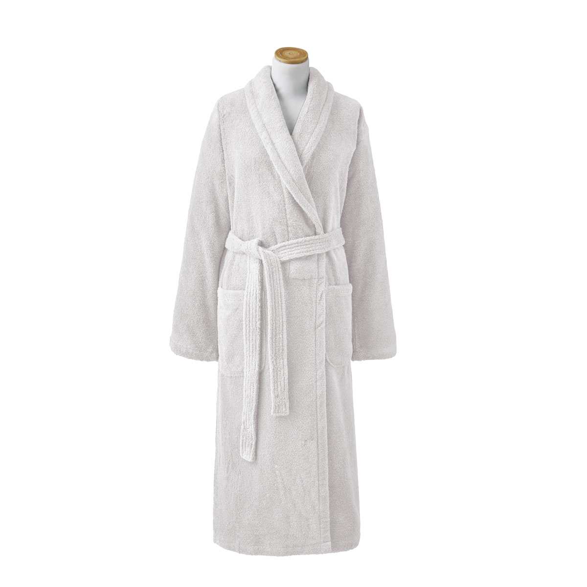 Peignoir de bain à capuche uni en coton, 460 gr/m², AQUA, ESSIX