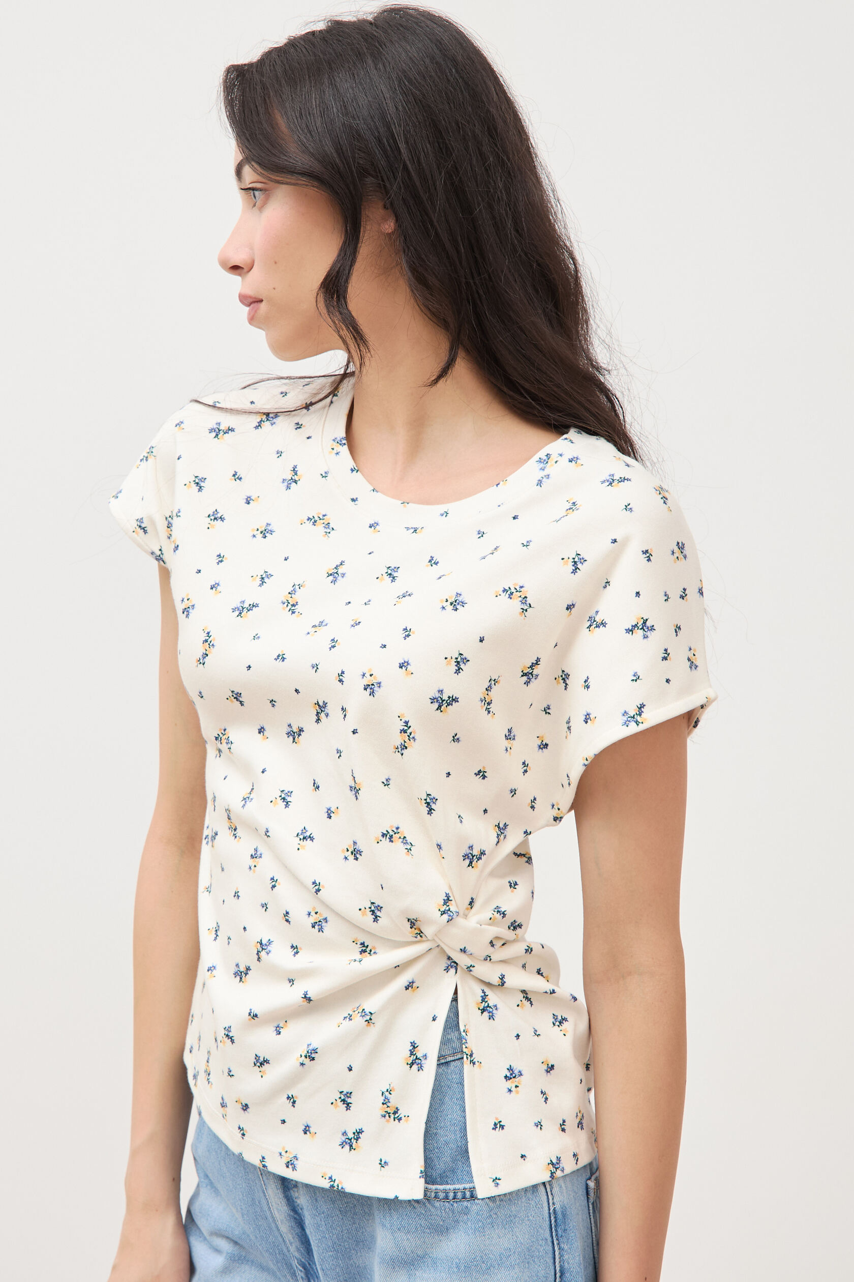 T-shirt en coton, BONOBO