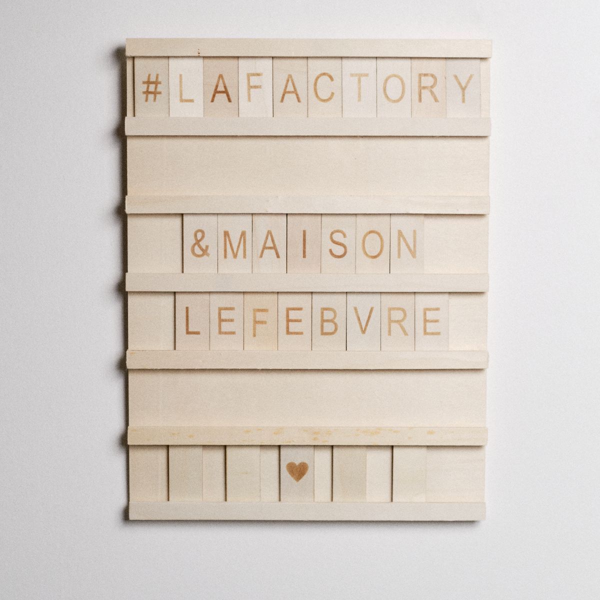 Boîte à messages SIMPLICITY, FACTORY