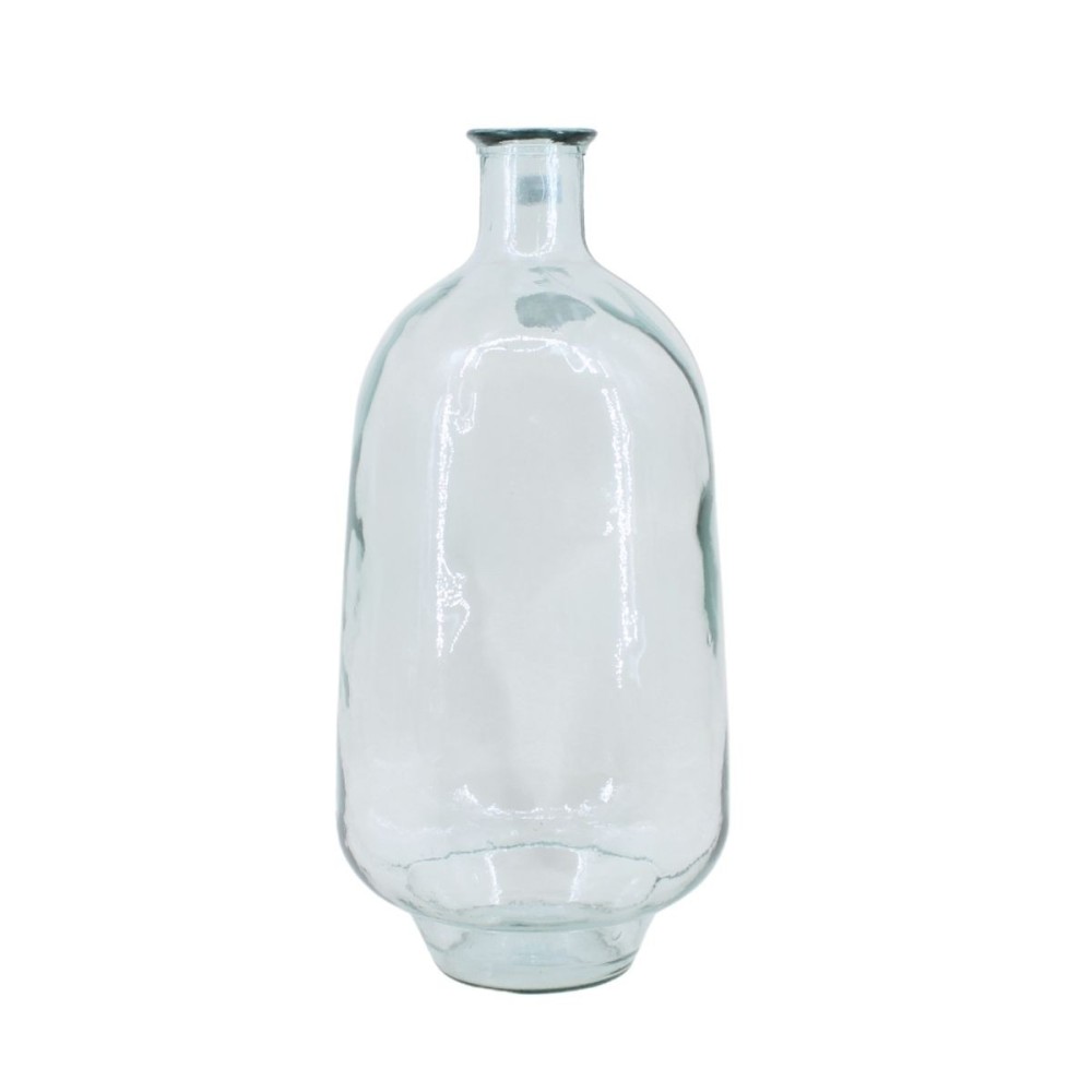 Vase dame jeanne en verre recyclé, H60cm, ORNAMI
