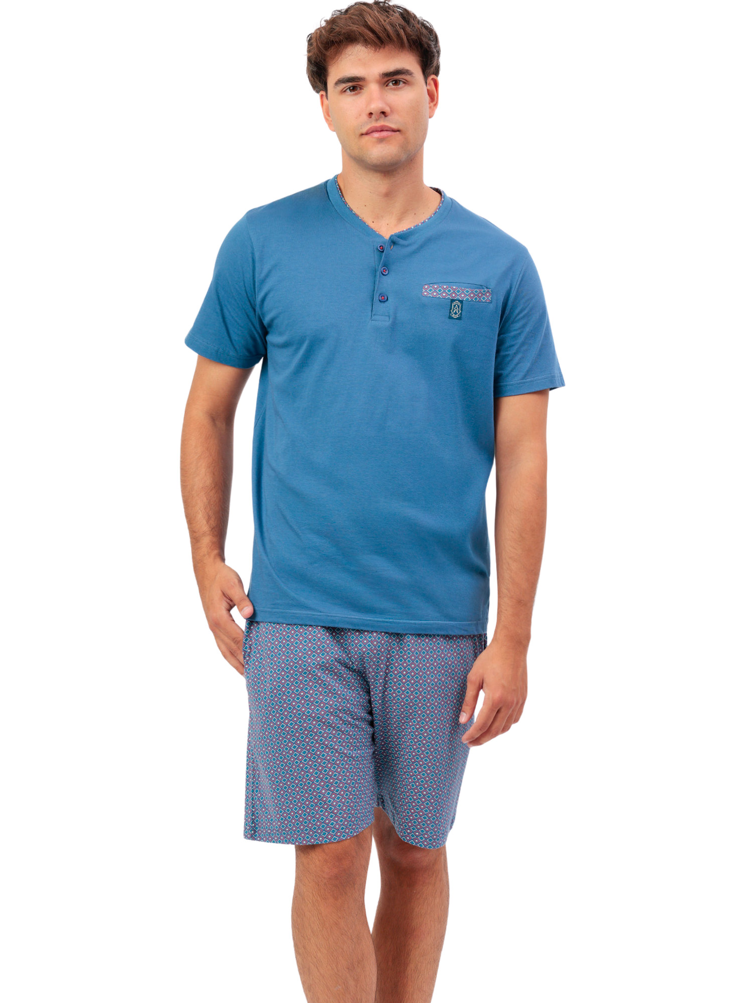 Pyjama short polo Sterling, ADMAS