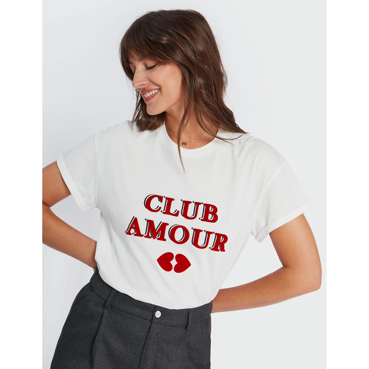 Cotton Club Amour T-Shirt with Short Sleeves