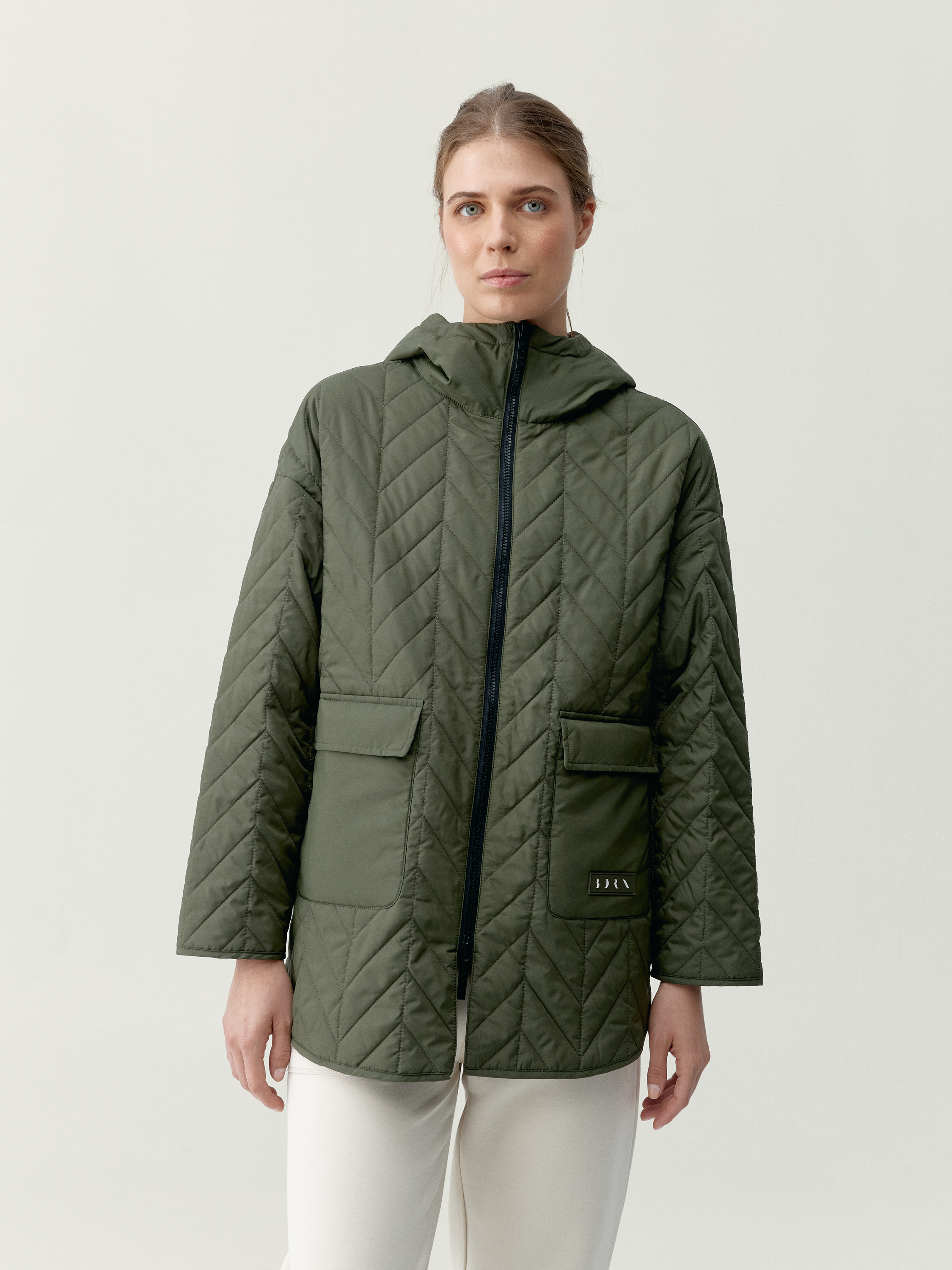Manteau de sport femme Tenzo À capuche réversible, BORN