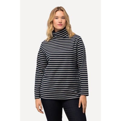 Vêtement Confortable Sweat Ulla Popken Femme Grandes Tailles Amore - Col Montant Manches Longues | Coupe Classic Fit Vêtement Grande Taille Ulla Popken Vêtement Confortable Sweat Ulla Popken Femme Grandes Tailles Amore - Col Montant Manches Longues | Coupe Classic Fit Vêtement Grande Taille Ulla Popken