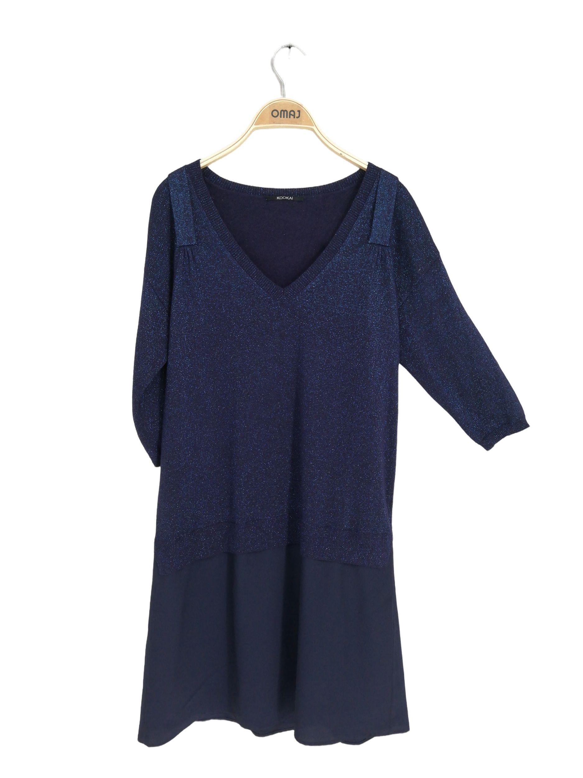 Splendide robe Kookaï camaïeu de bleus Achat occasion Robes