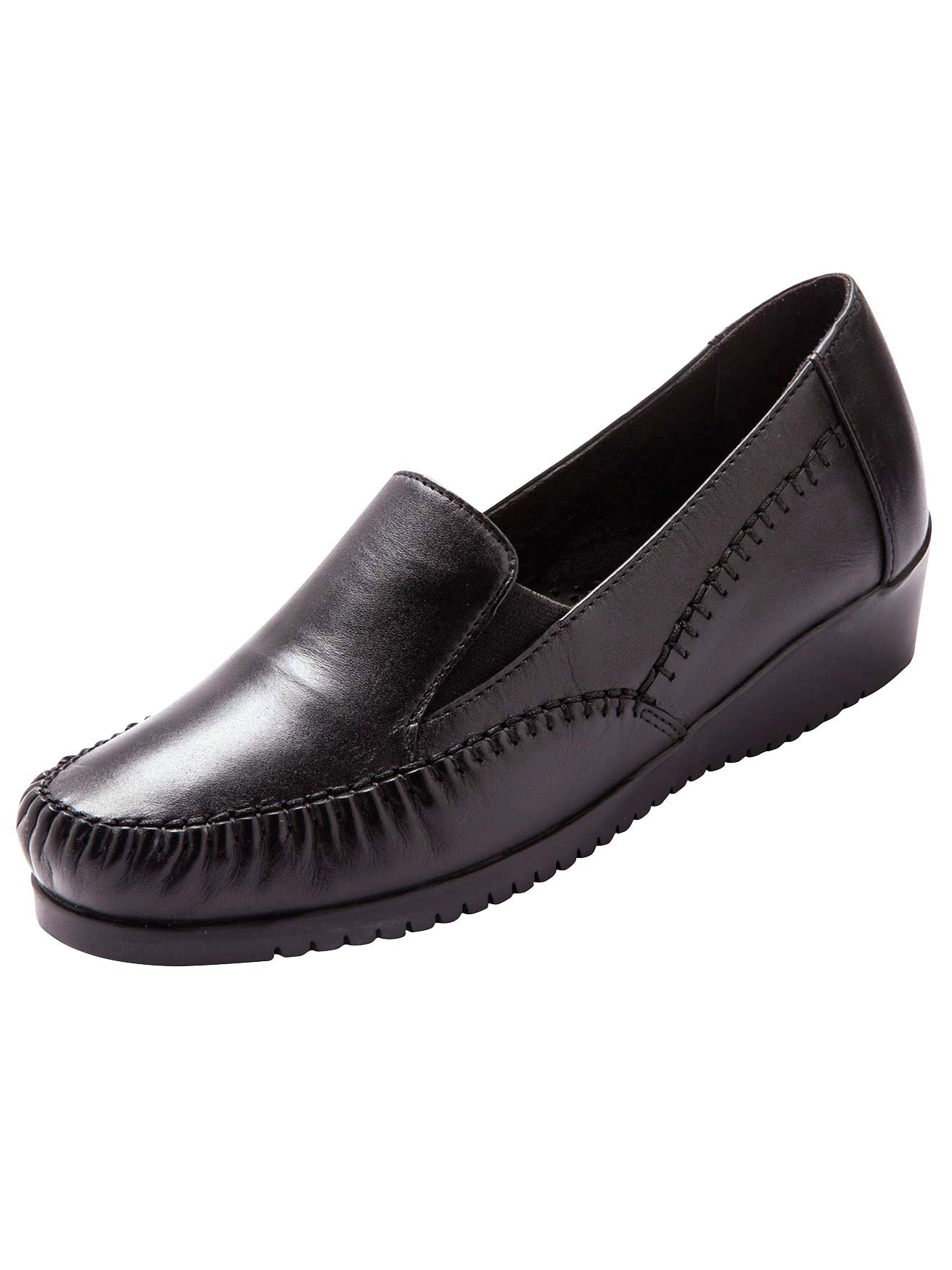 Sans-gêne élastiqués cuir grande largeur, PEDICONFORT