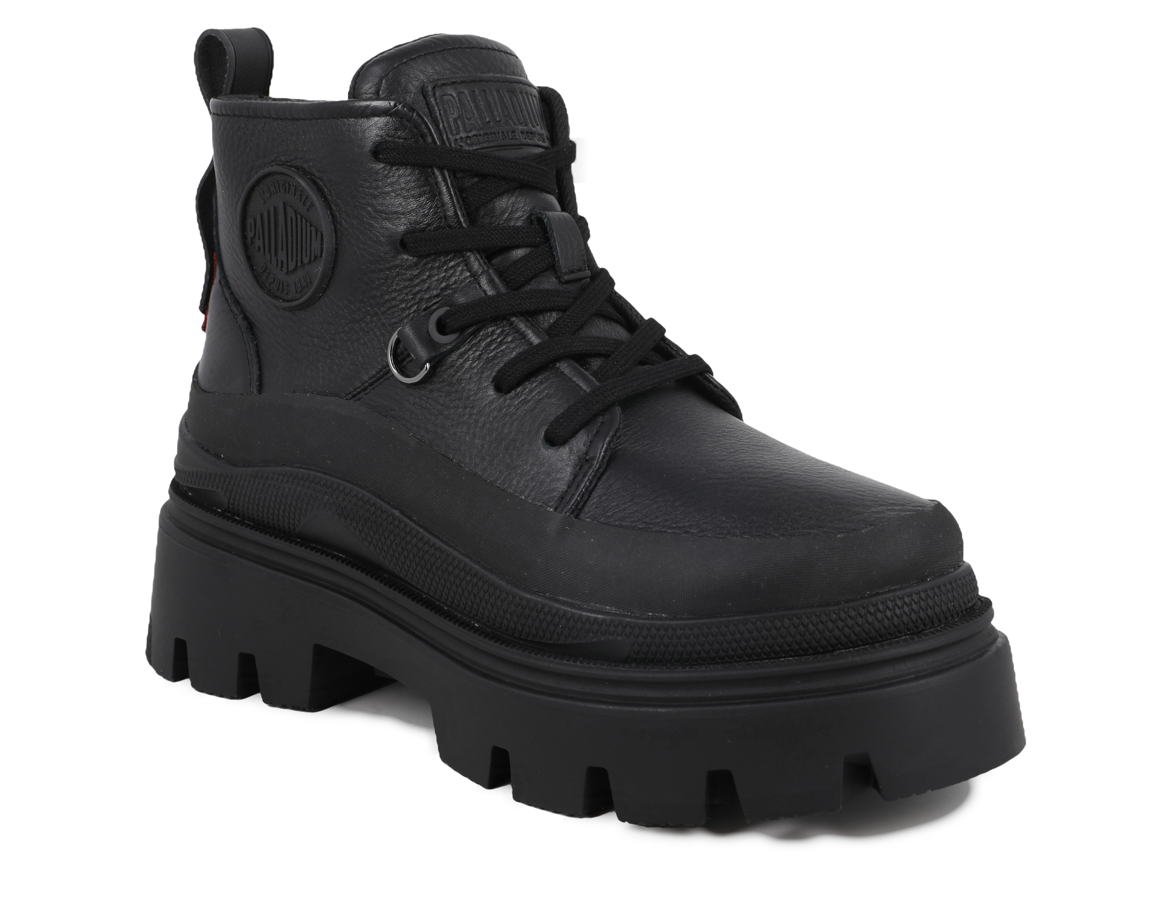 Boots en cuir PALLASQUAD CHUK LTH, PALLADIUM