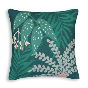 Luxuriance Embroidered Cushion Cover LA REDOUTE INTERIEURS image