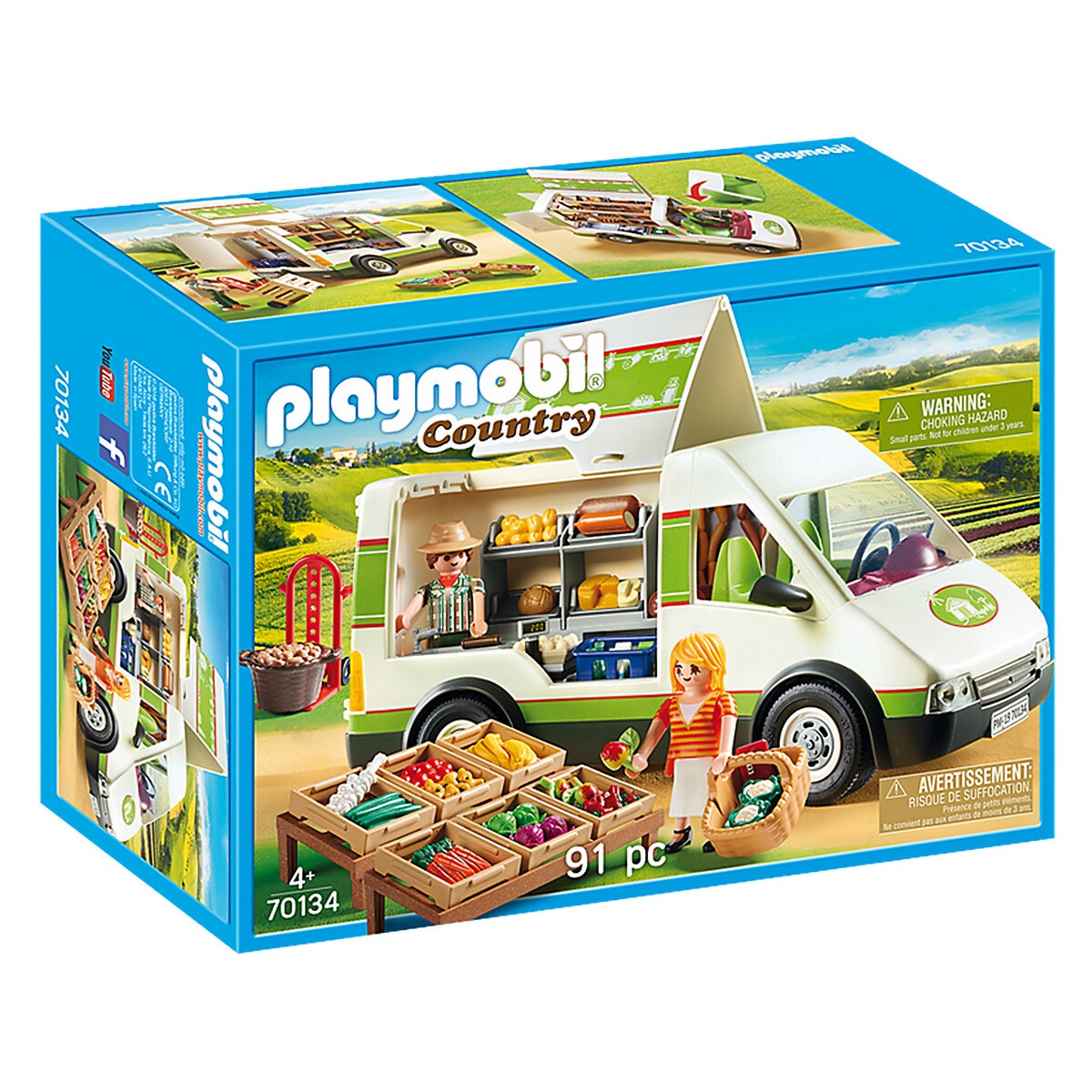 Camion de marché 70134 multicolore Playmobil