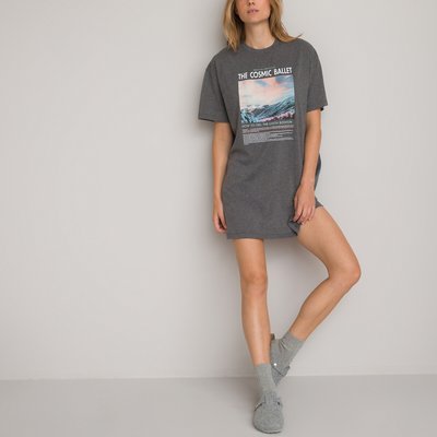 Printed Short Sleeve Nightshirt LA REDOUTE COLLECTIONS