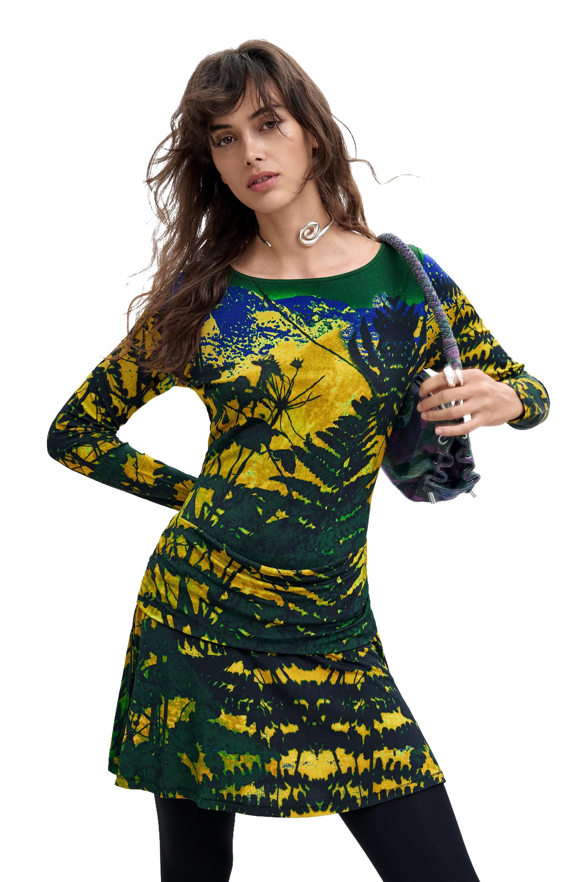 Robe en maille à manches longues M. C. Lacroix, DESIGUAL