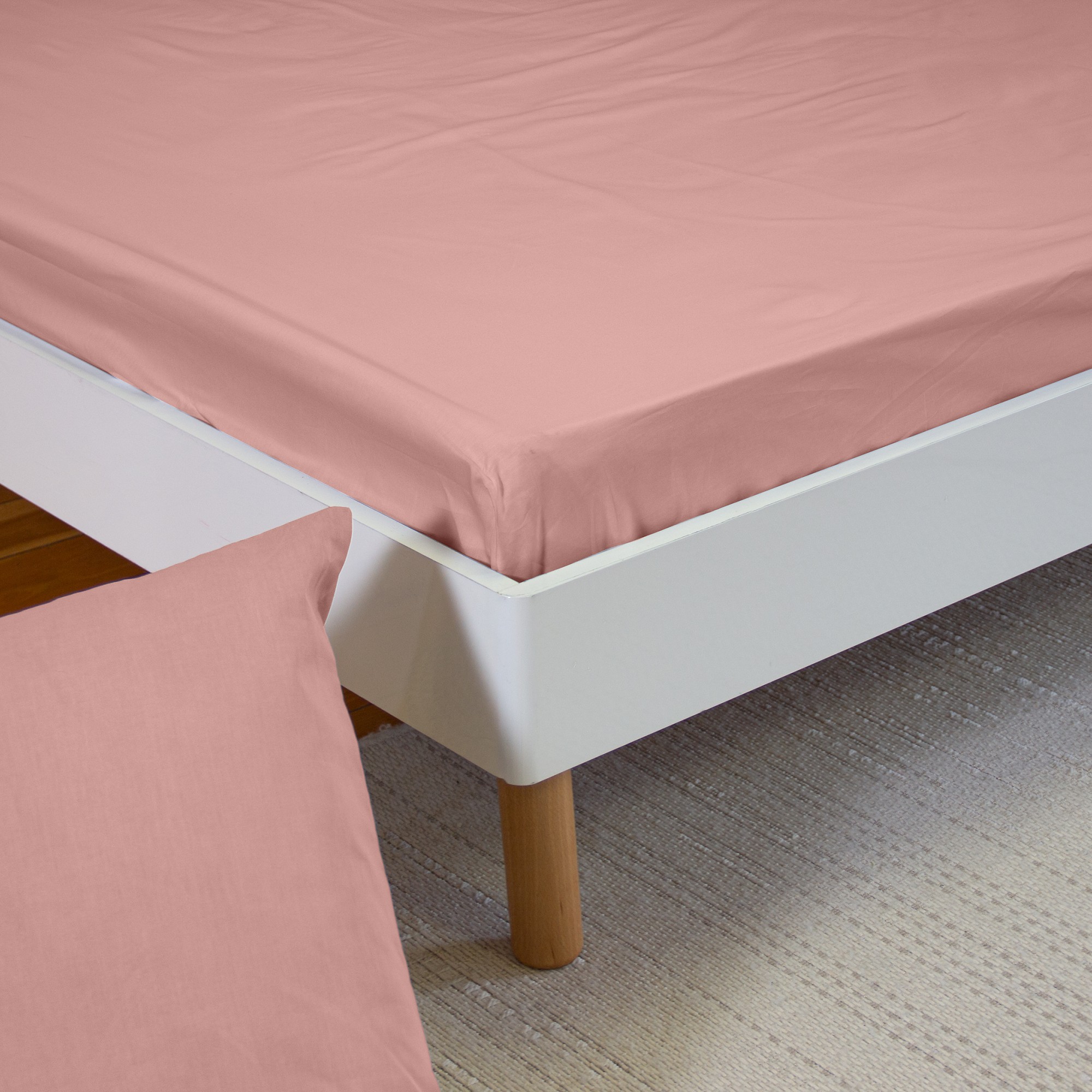 Drap Housse Percale de Coton, EDEN