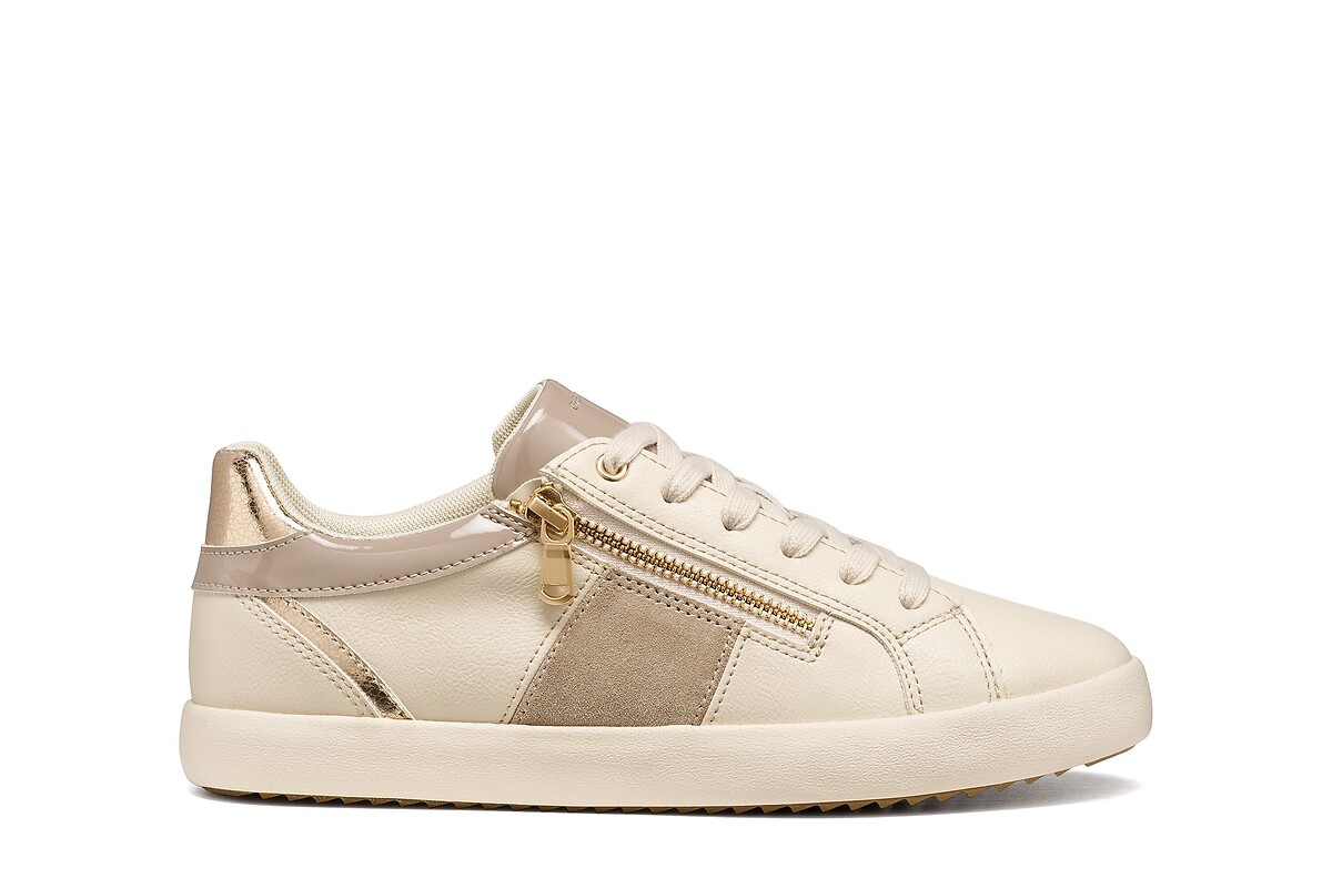 GEOX Zapatillas con cremallera y cordones, BLOMIEE