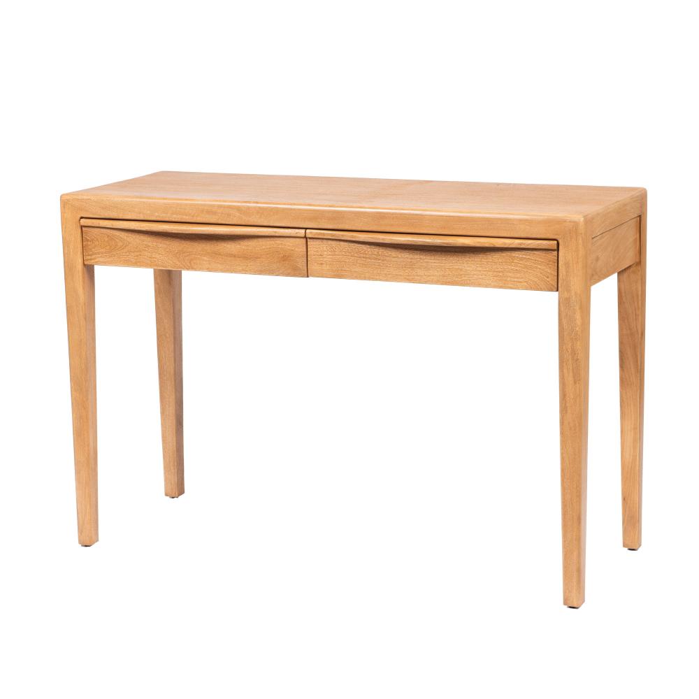 Console 2 tiroirs en bois L120 cm, AMADEUS