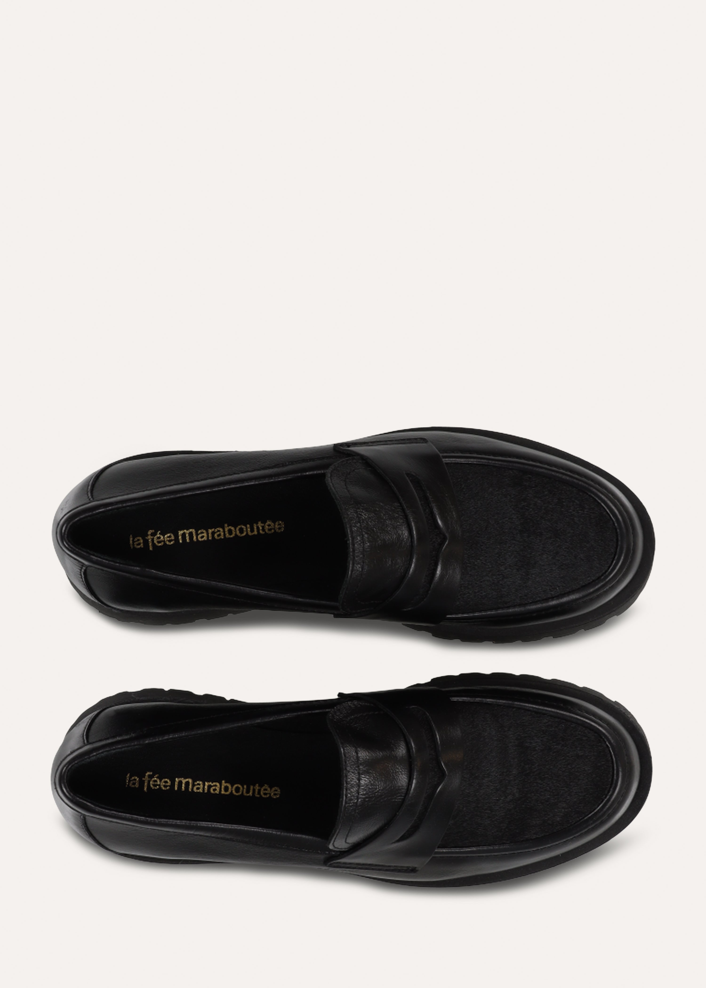 Mocassins en cuir, LA FEE MARABOUTEE