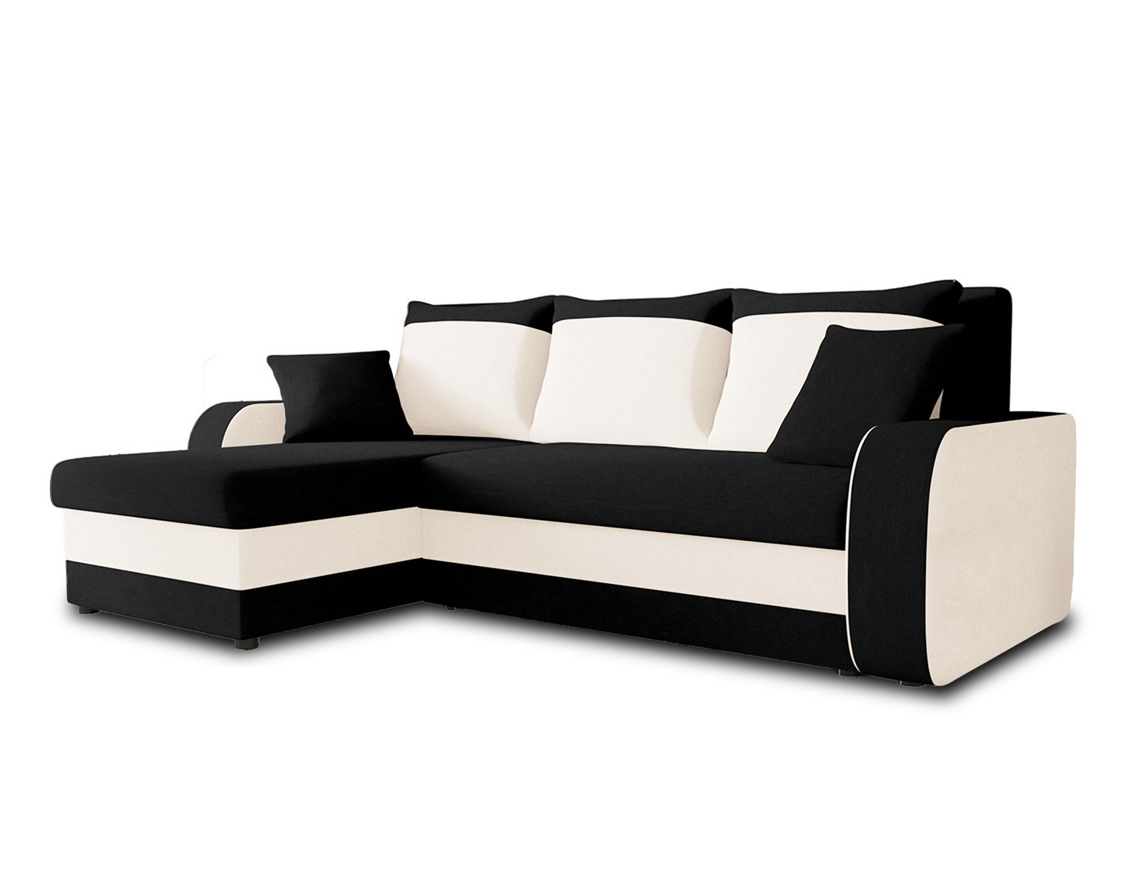 Canapé d'Angle Convertible 4 places - VALOS, BEST MOBILIER