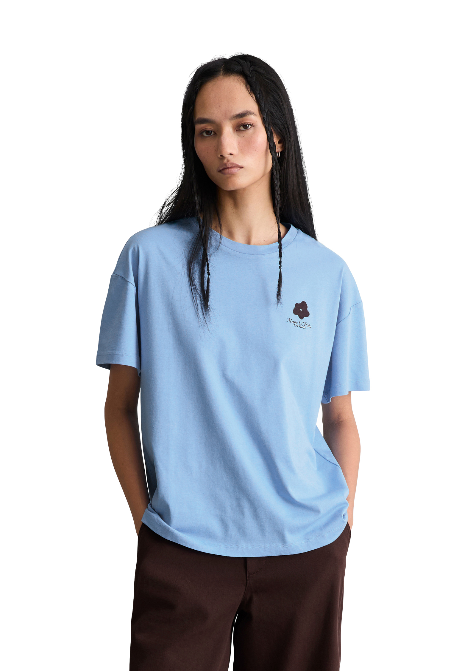 T-shirt ample en Basic Single Jersey, MARC O’POLO DENIM