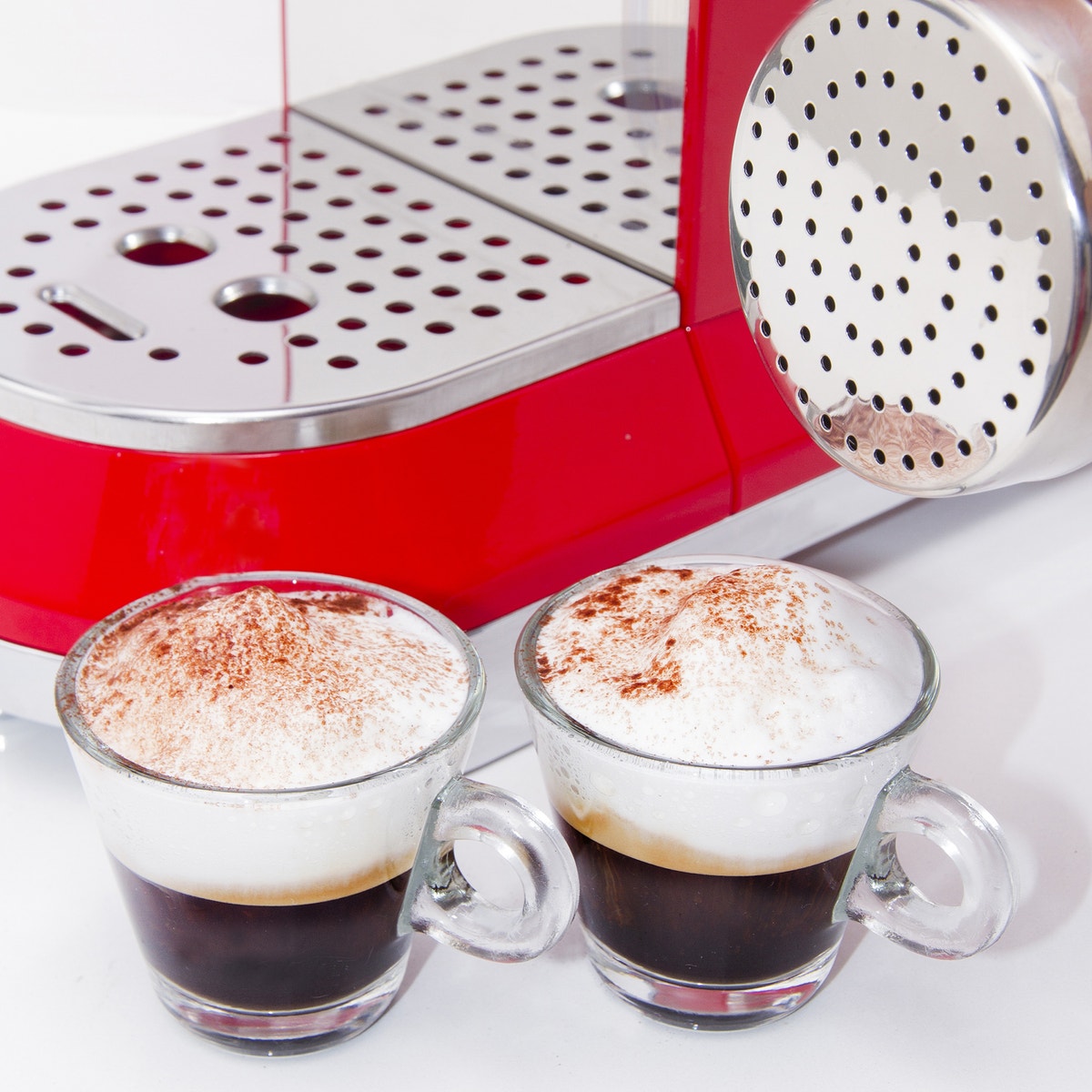 Machine à café expresso ecf01rdeu rouge Smeg