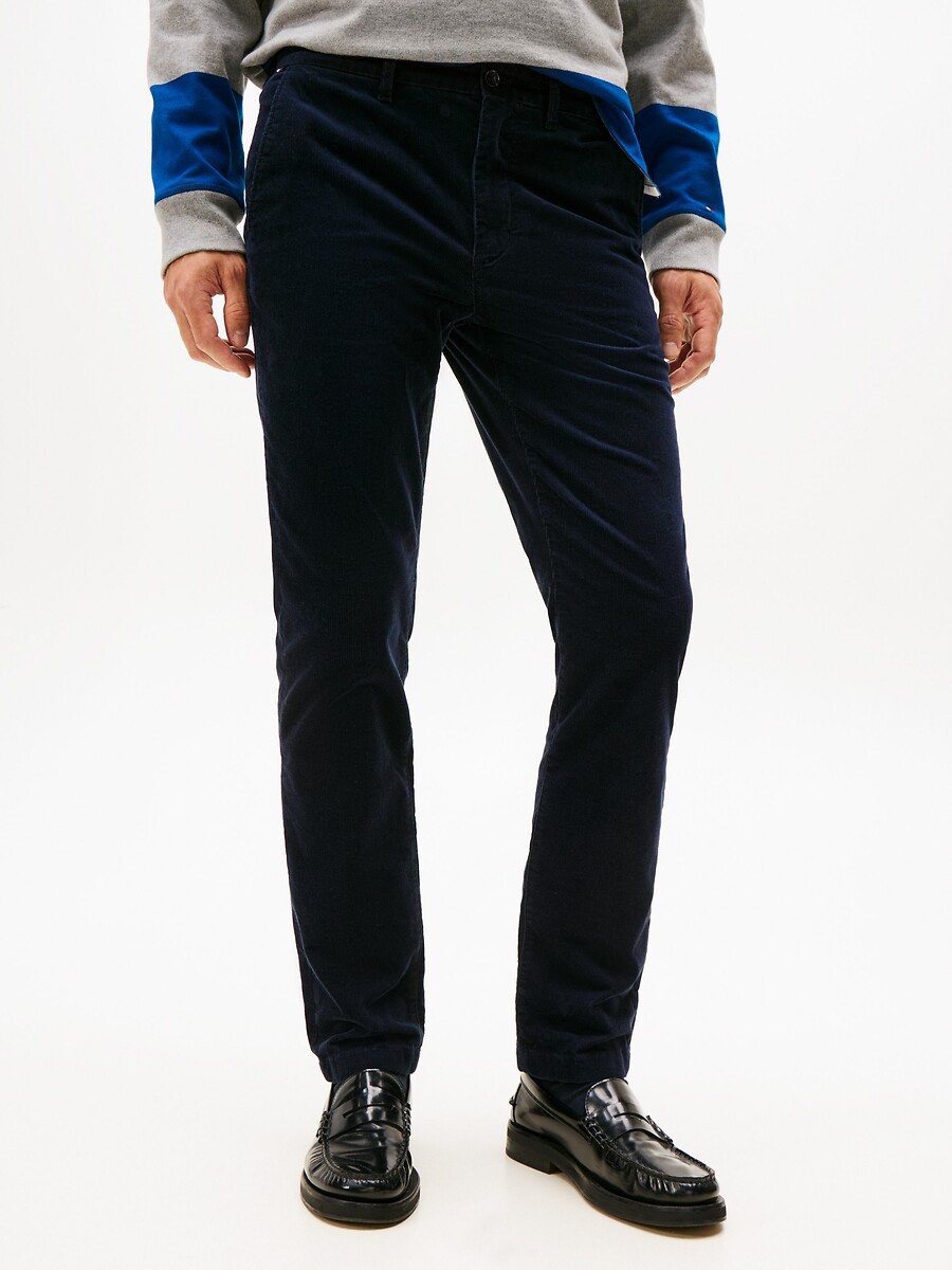 Pantalon chino Denton velours, TOMMY HILFIGER