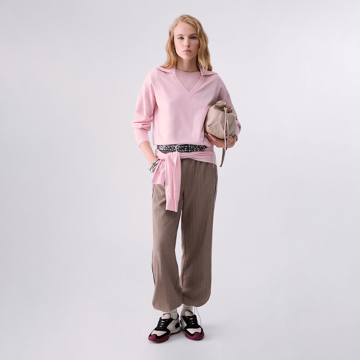 Maille avec col V, LIU JO