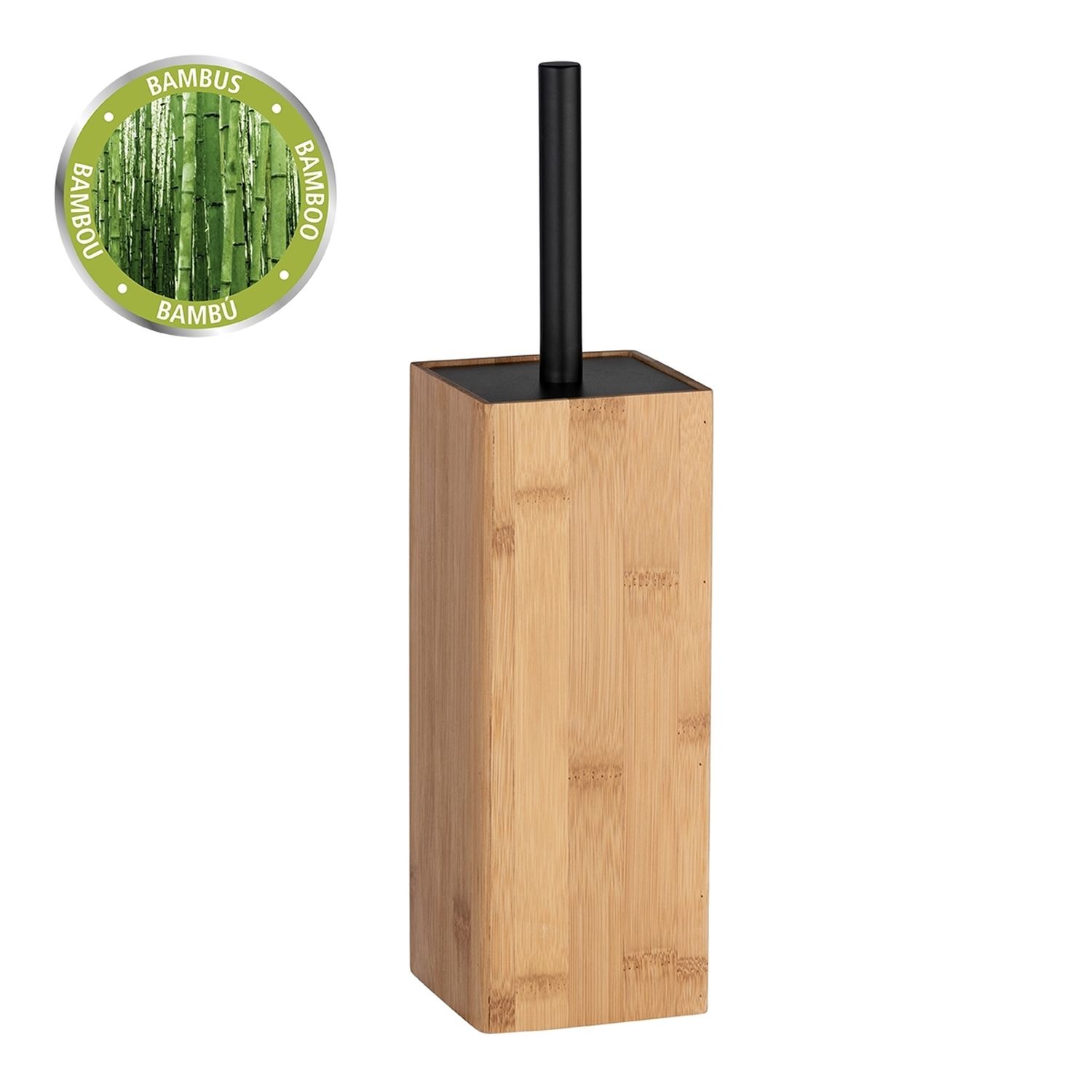 Brosse WC en bambou avec tête remplaçable PADUA, WENKO