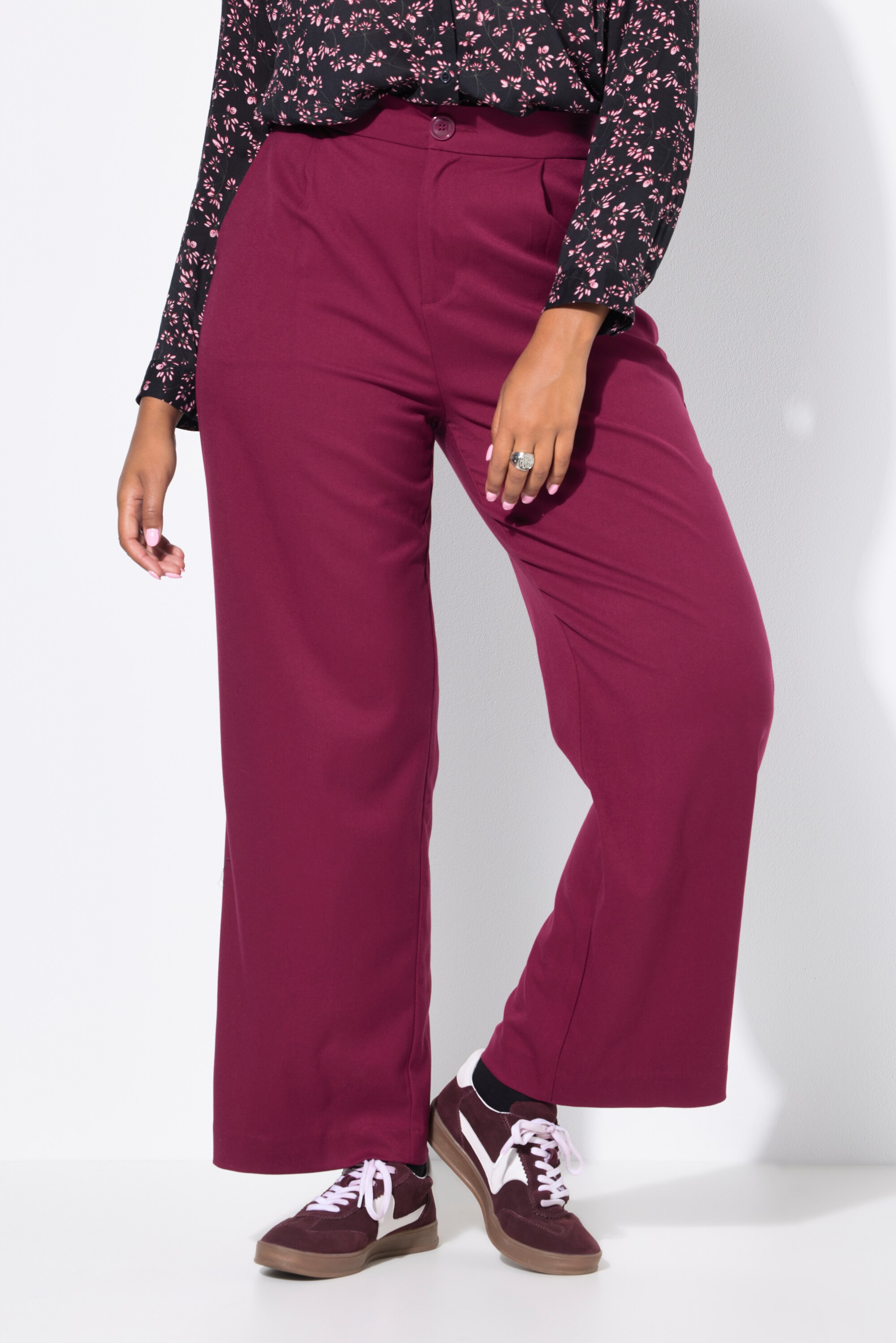 Pantalon taille haute à jambes larges et, STUDIO UNTOLD